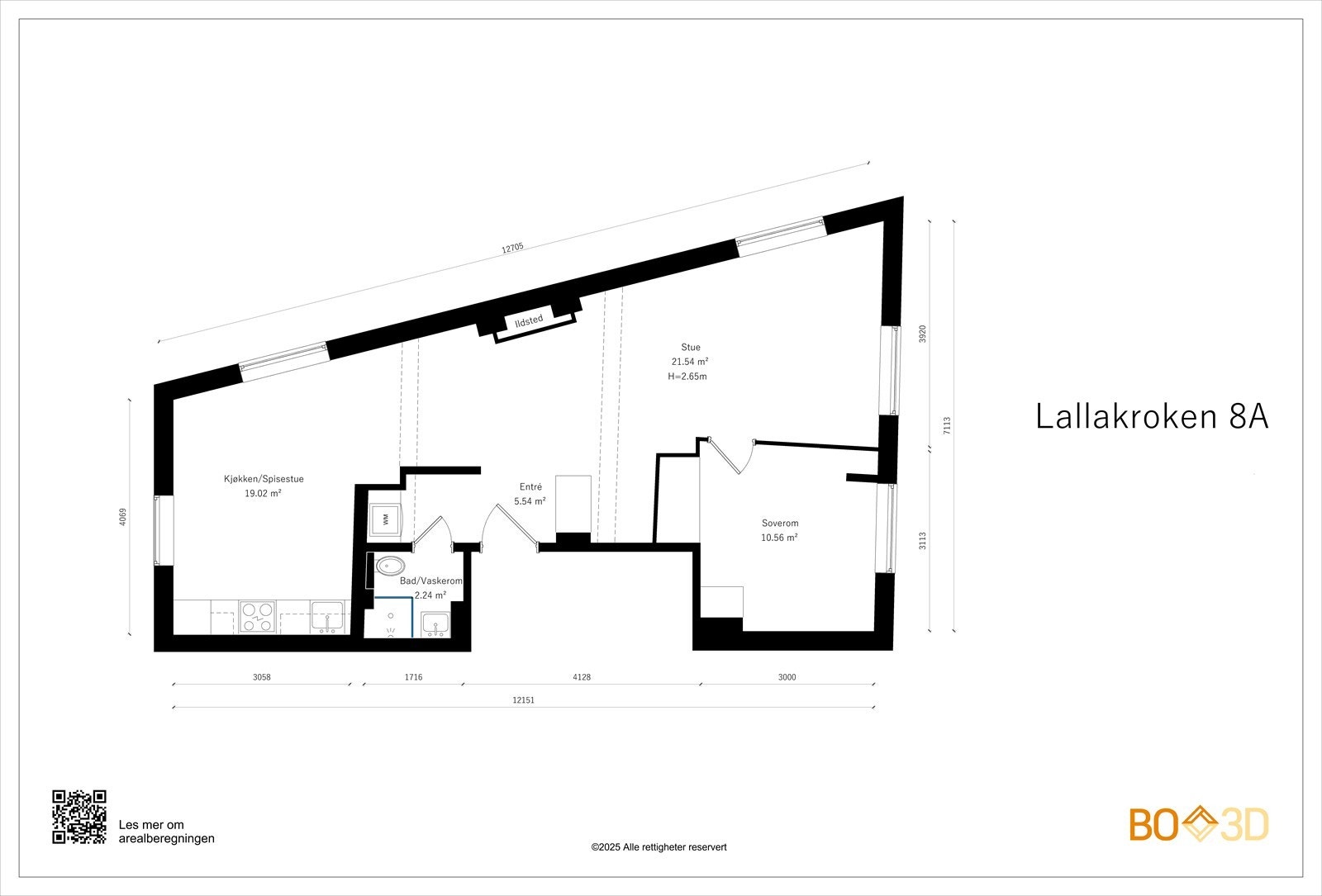 Plantegning. Galleribilde