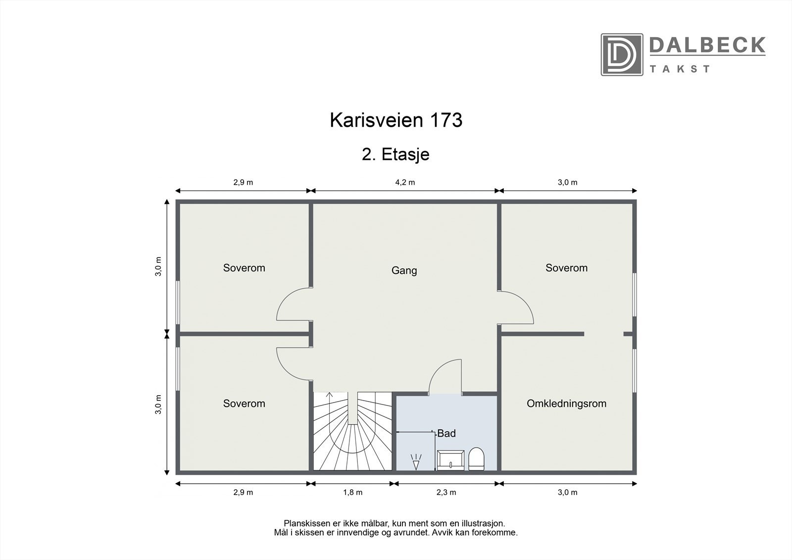 Plantegning 2. etasje. Galleribilde