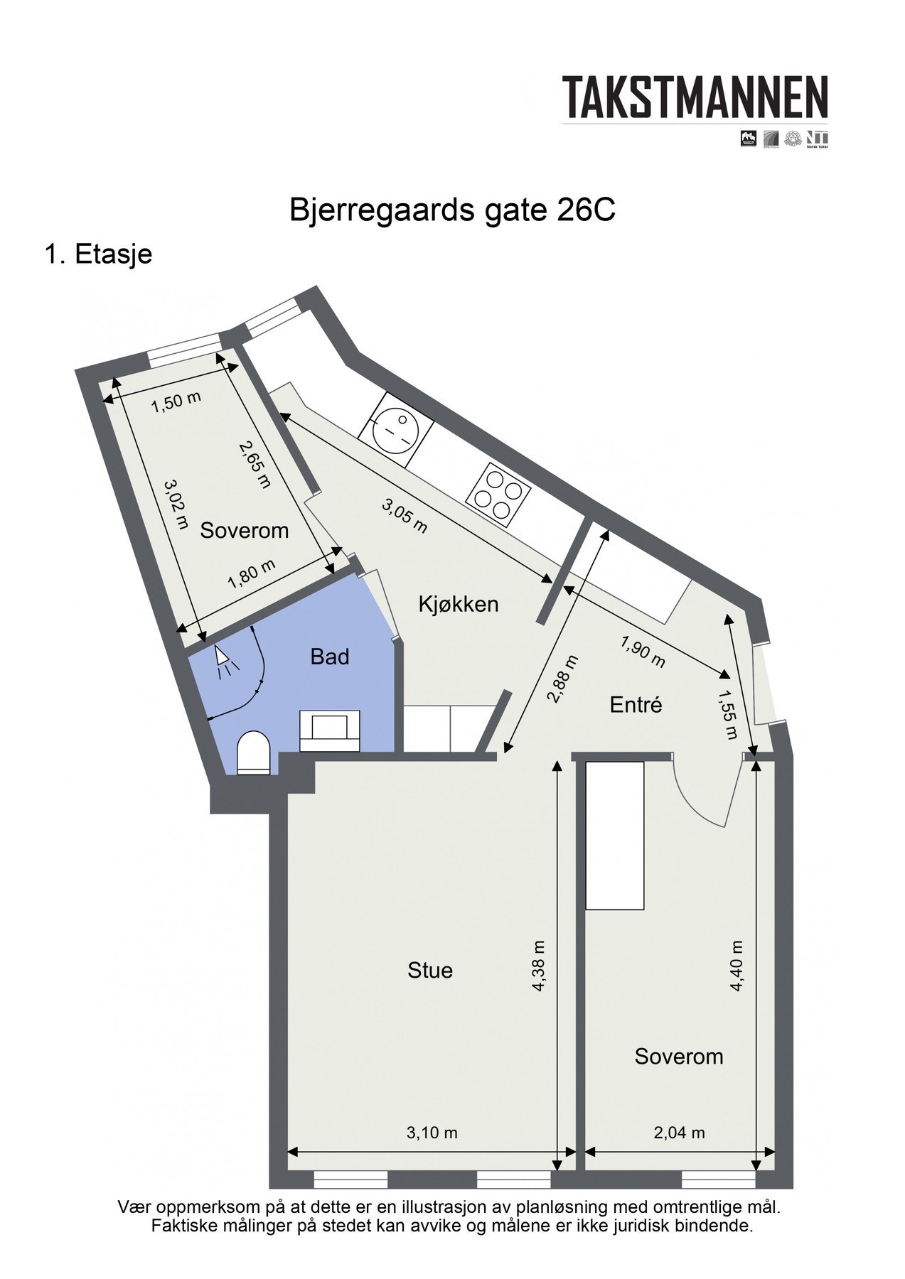 Planløsning. Galleribilde