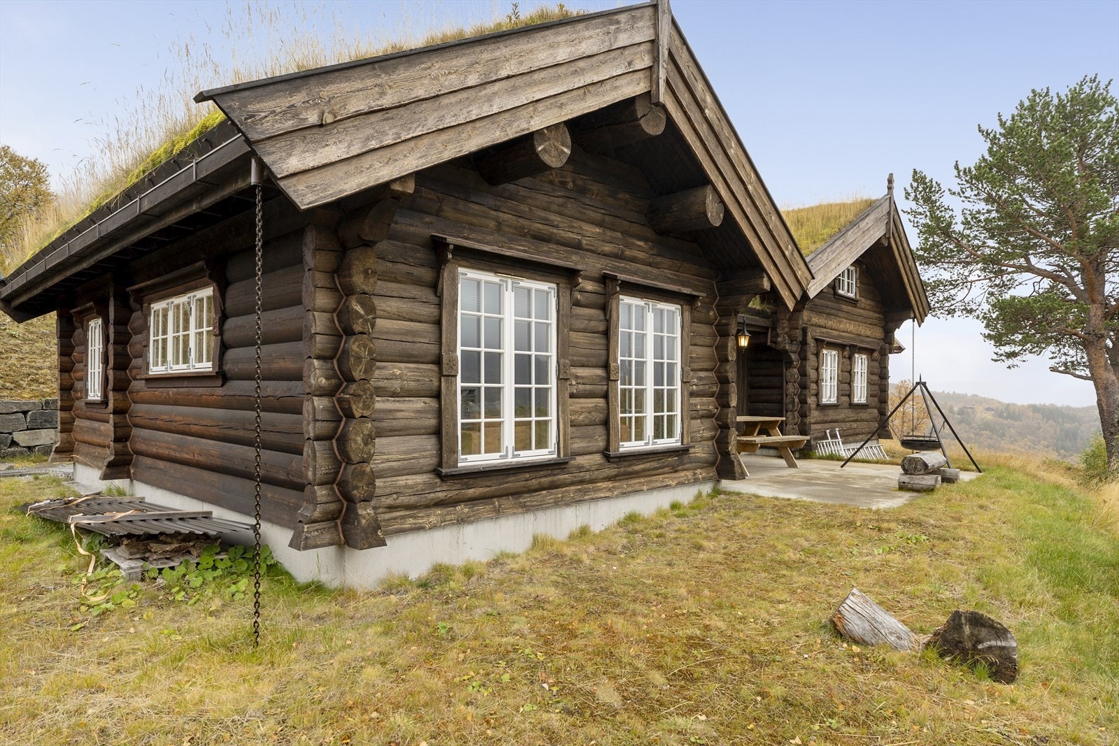 Flott laftehytte levert av Haukeli hytter og hus Galleribilde