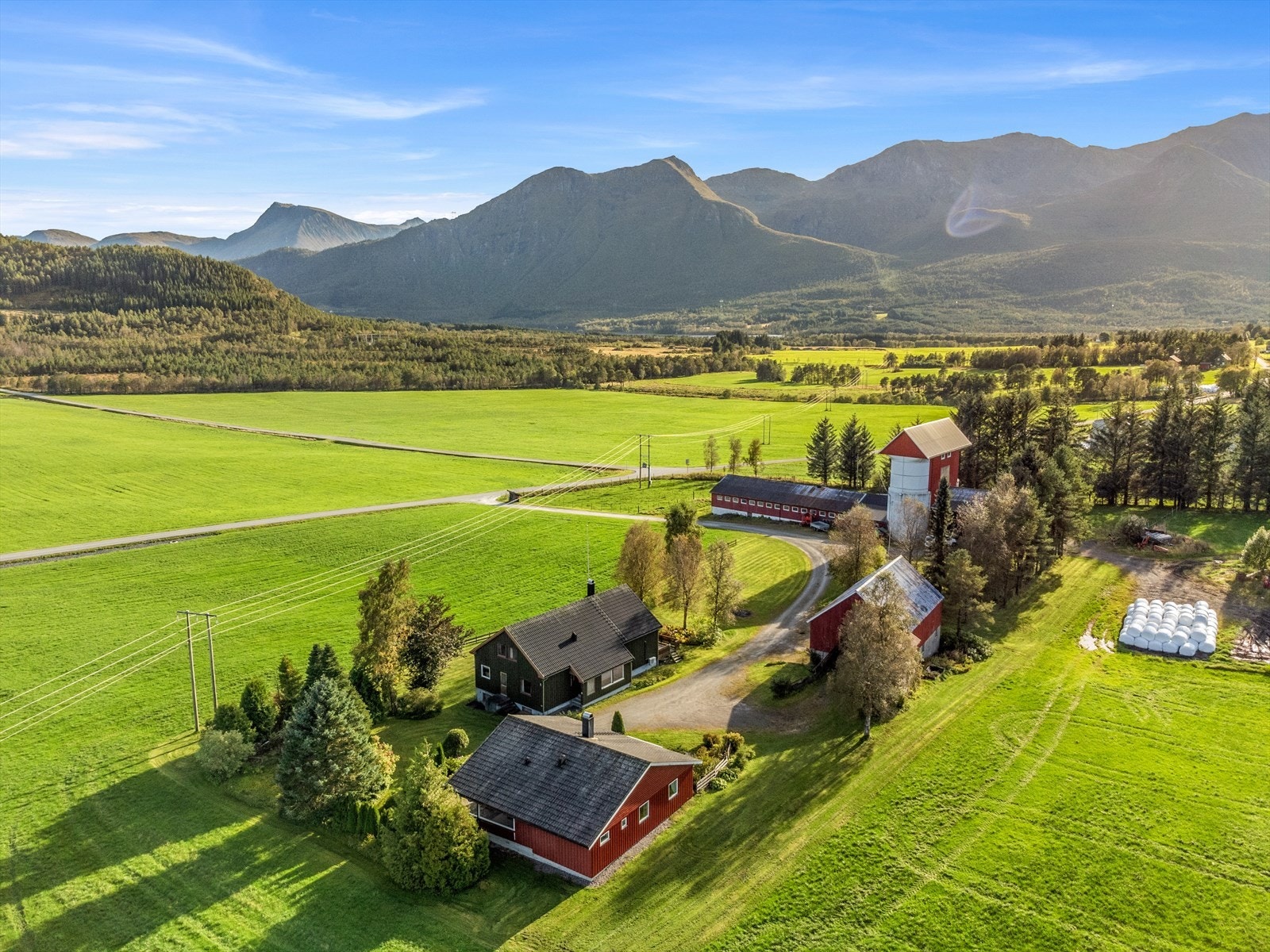 Dronefoto Galleribilde