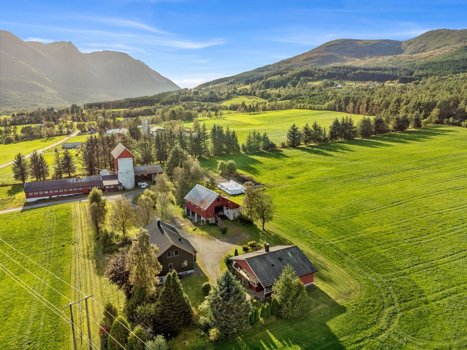 Dronefoto Galleribilde