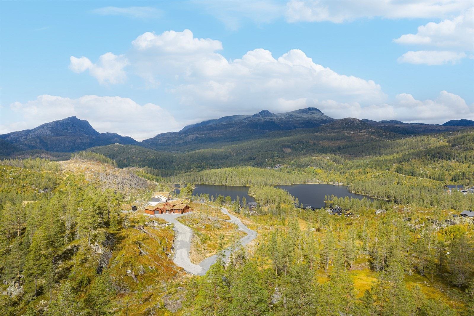 I sommerhalvåret er det badevann og fine merkede turstier i nærområdet. Det er også mulighet for å kjøpe fiskekort. Kort vei også til en døgnåpen joker butikk, hvor hyttehandelen kan gjøres. Galleribilde