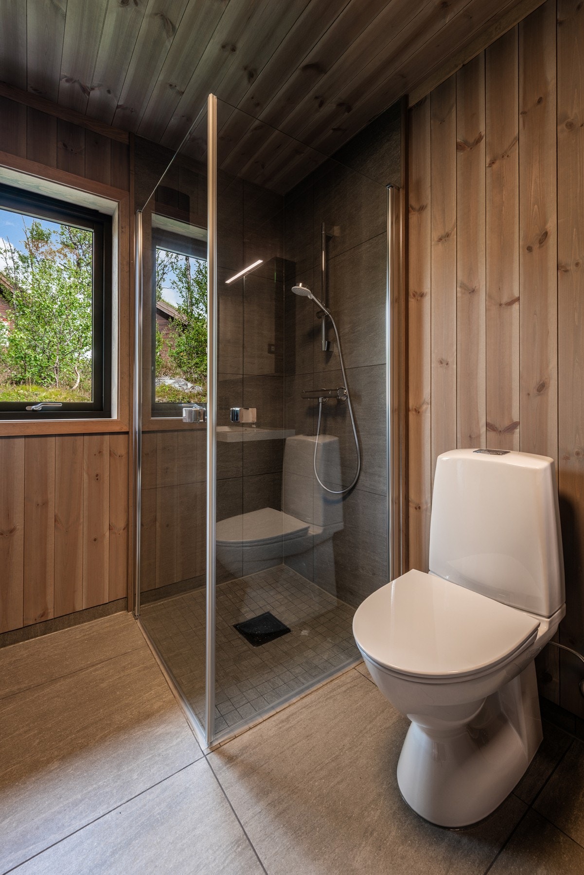 Badene har en fin løsning. Galleribilde