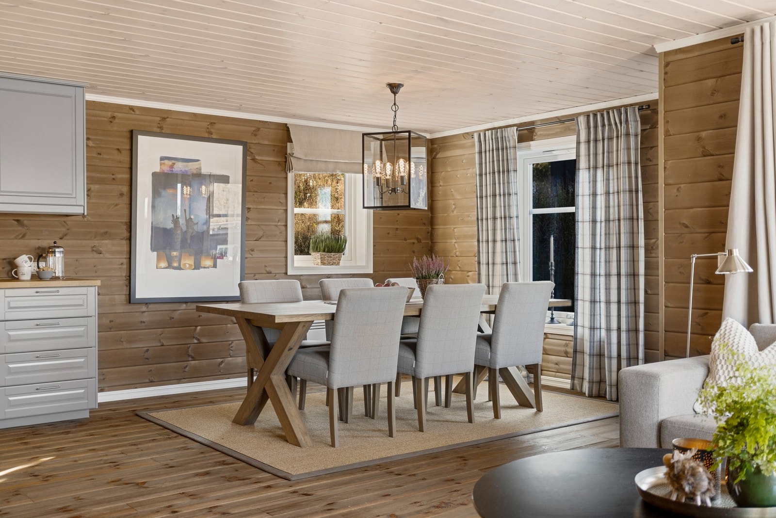 Her kan man samle venner og familie til hyggelige lag Galleribilde