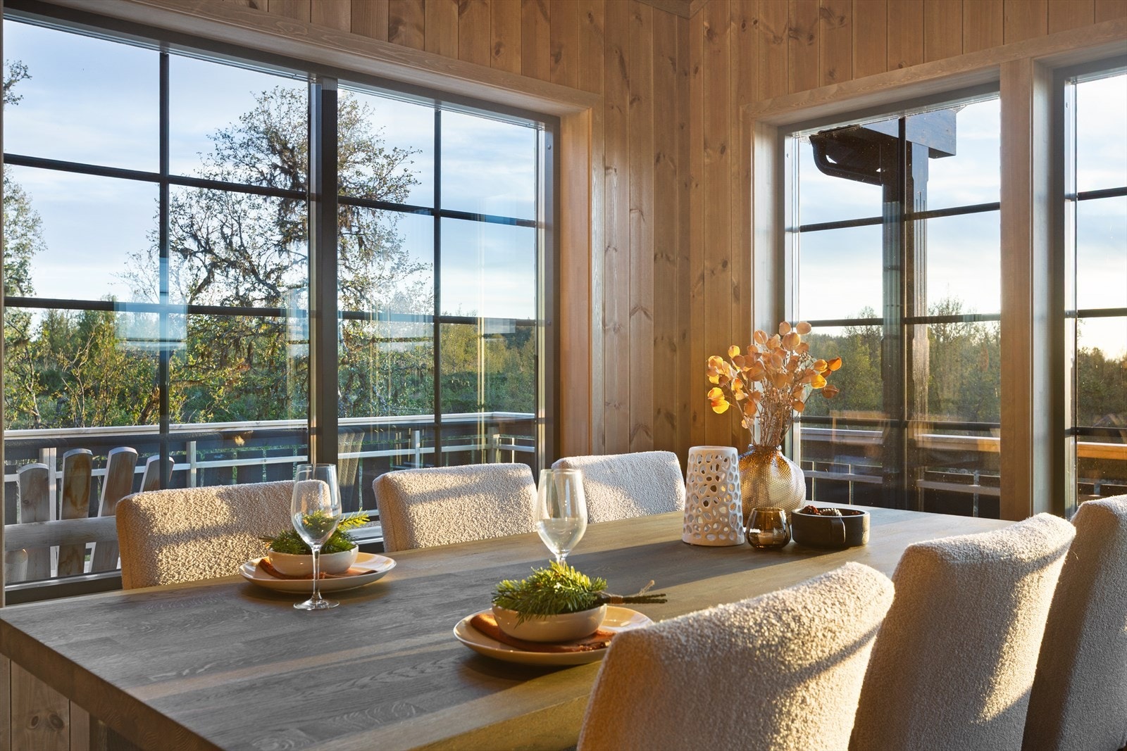 Her kan man samles til små og store lag Galleribilde