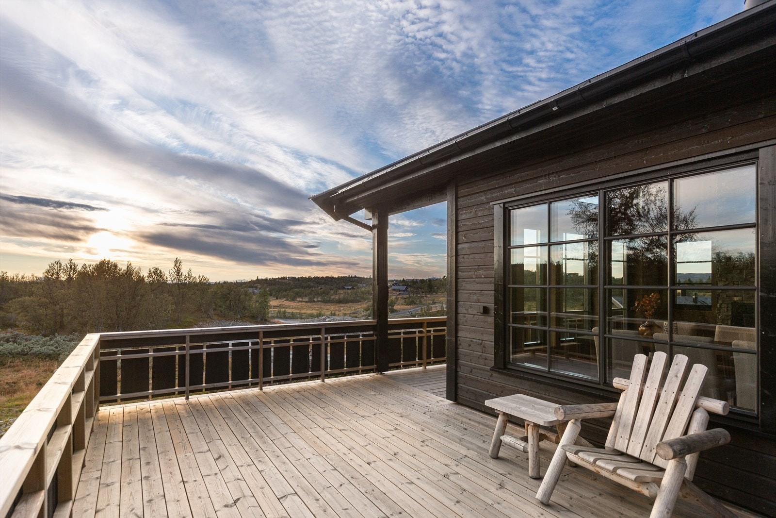 Her kan man nyte utsikten Galleribilde