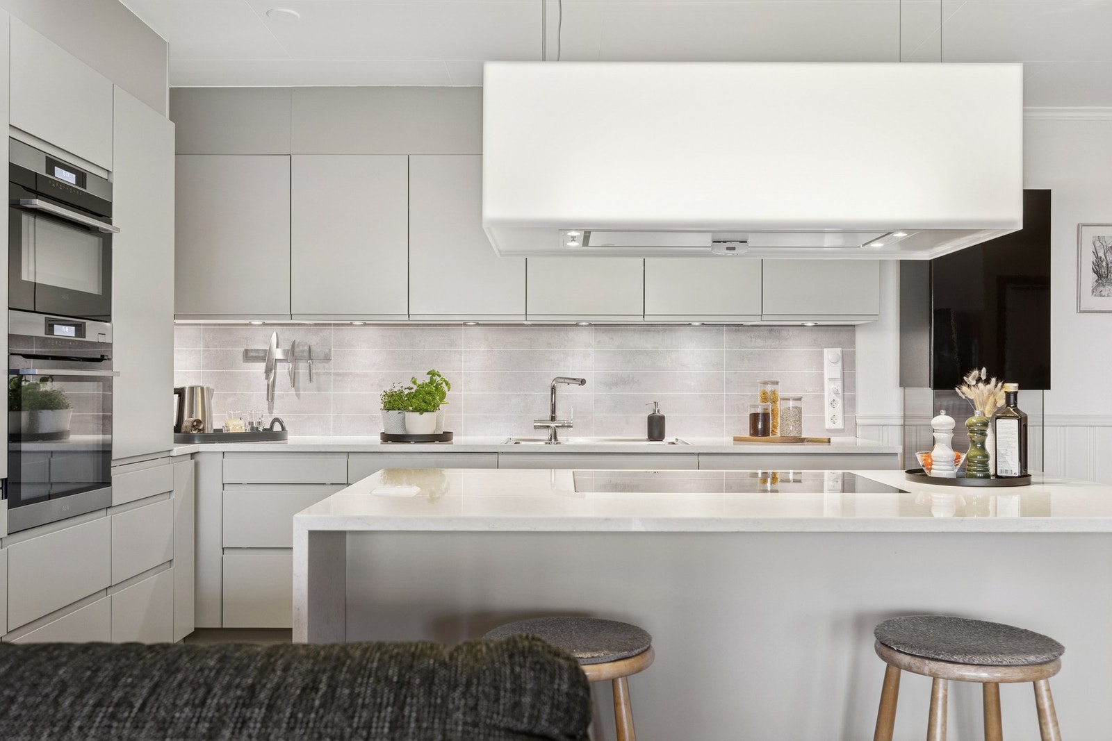 Kjøkkenet har kun TG1 fra takstmann. Galleribilde