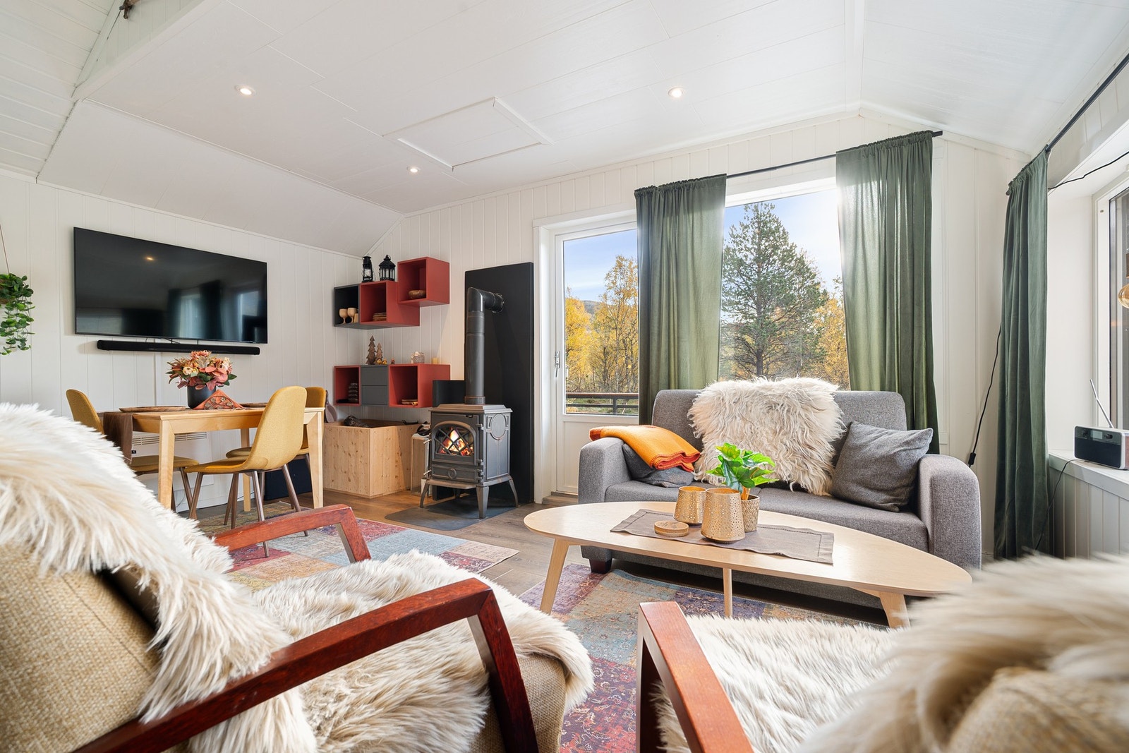 Vedfyring er perfekt til tiden vi går i møte Galleribilde