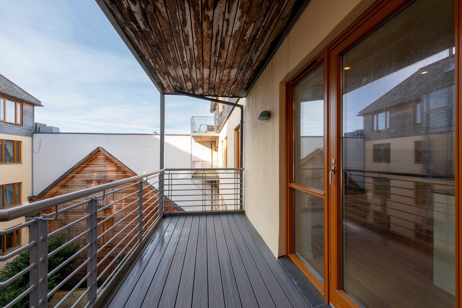 Veranda mot bakgården Galleribilde
