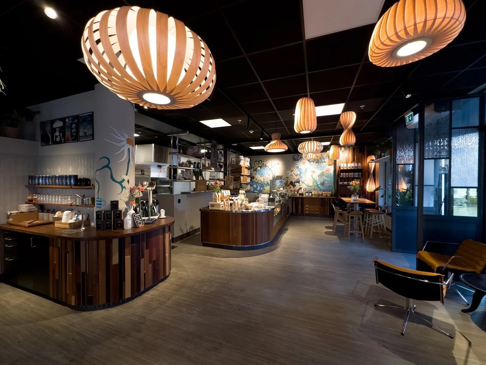 Hyggelig spisesteder i området Galleribilde