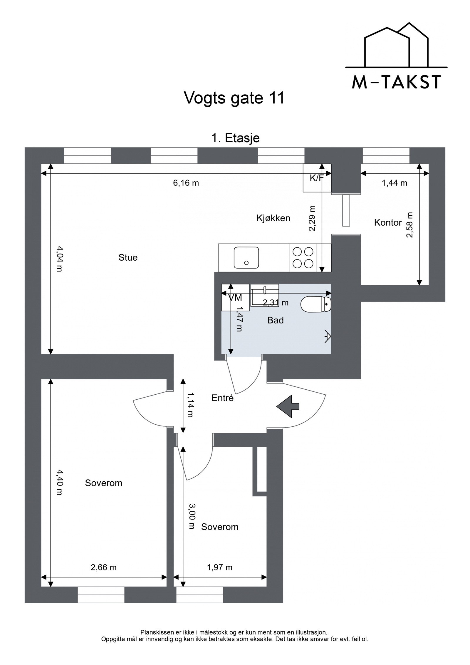 Plantegning. Galleribilde