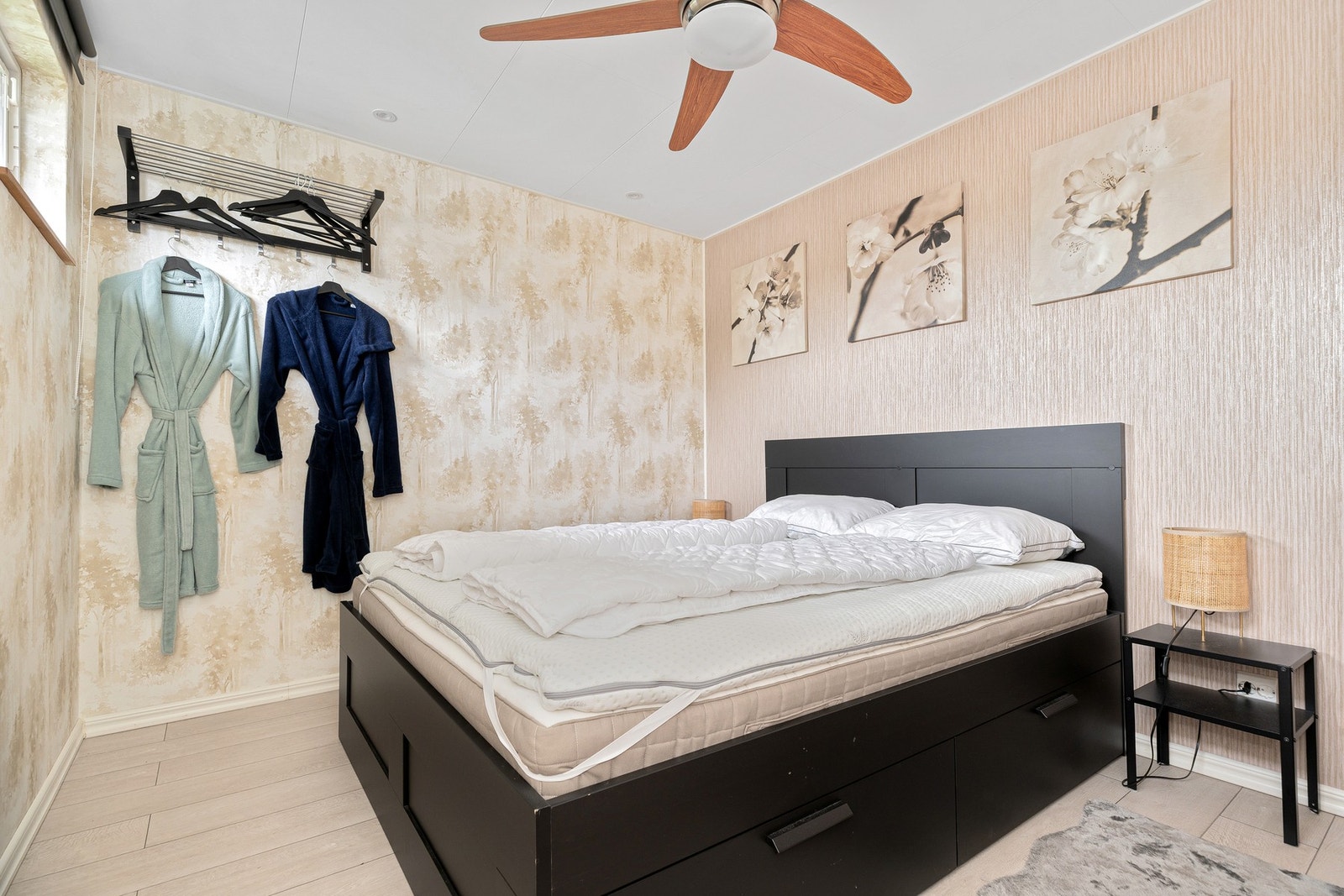 Bod som har vært brukt til overnatting. Galleribilde