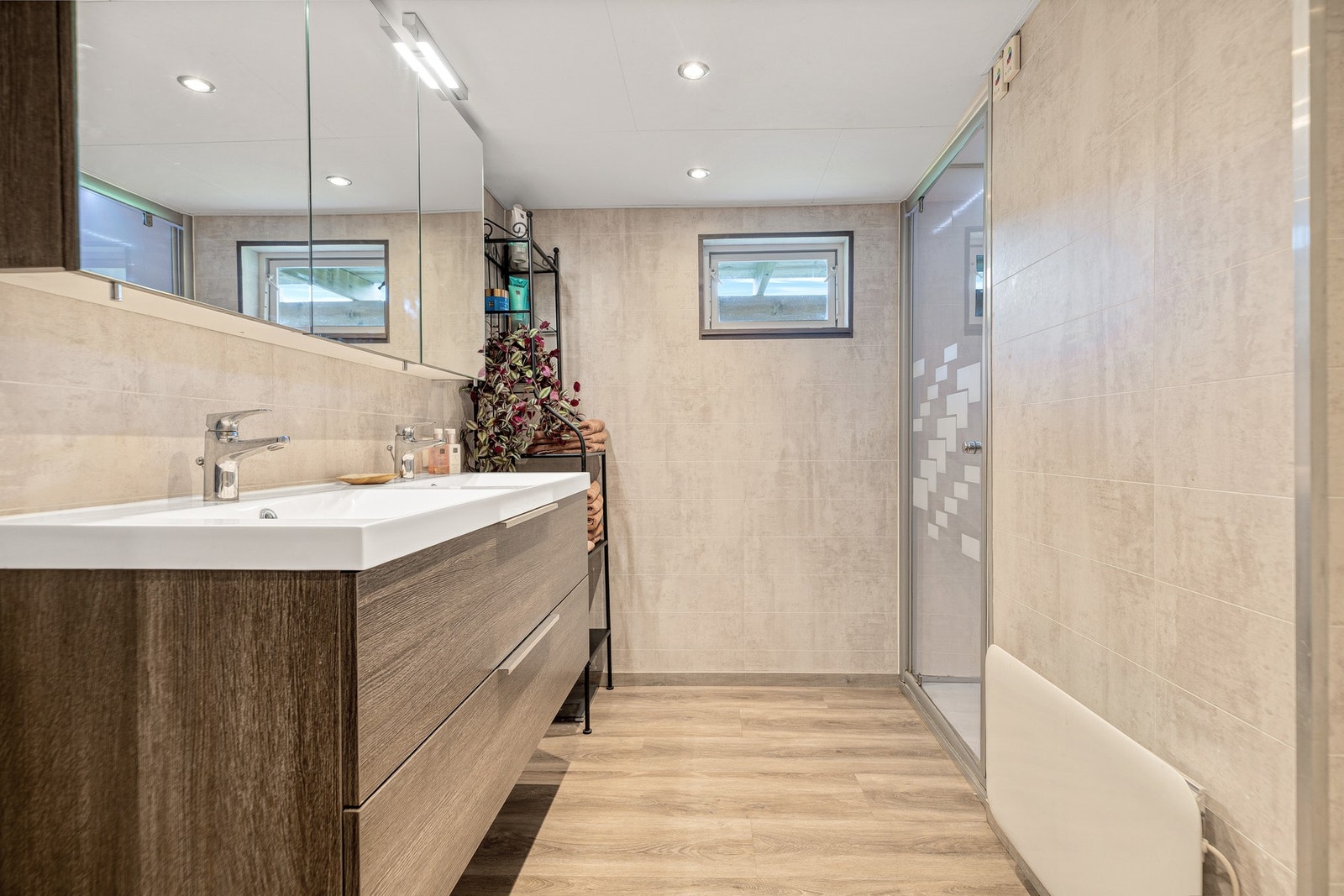 Baderommet ble oppgradert i 2015. Galleribilde