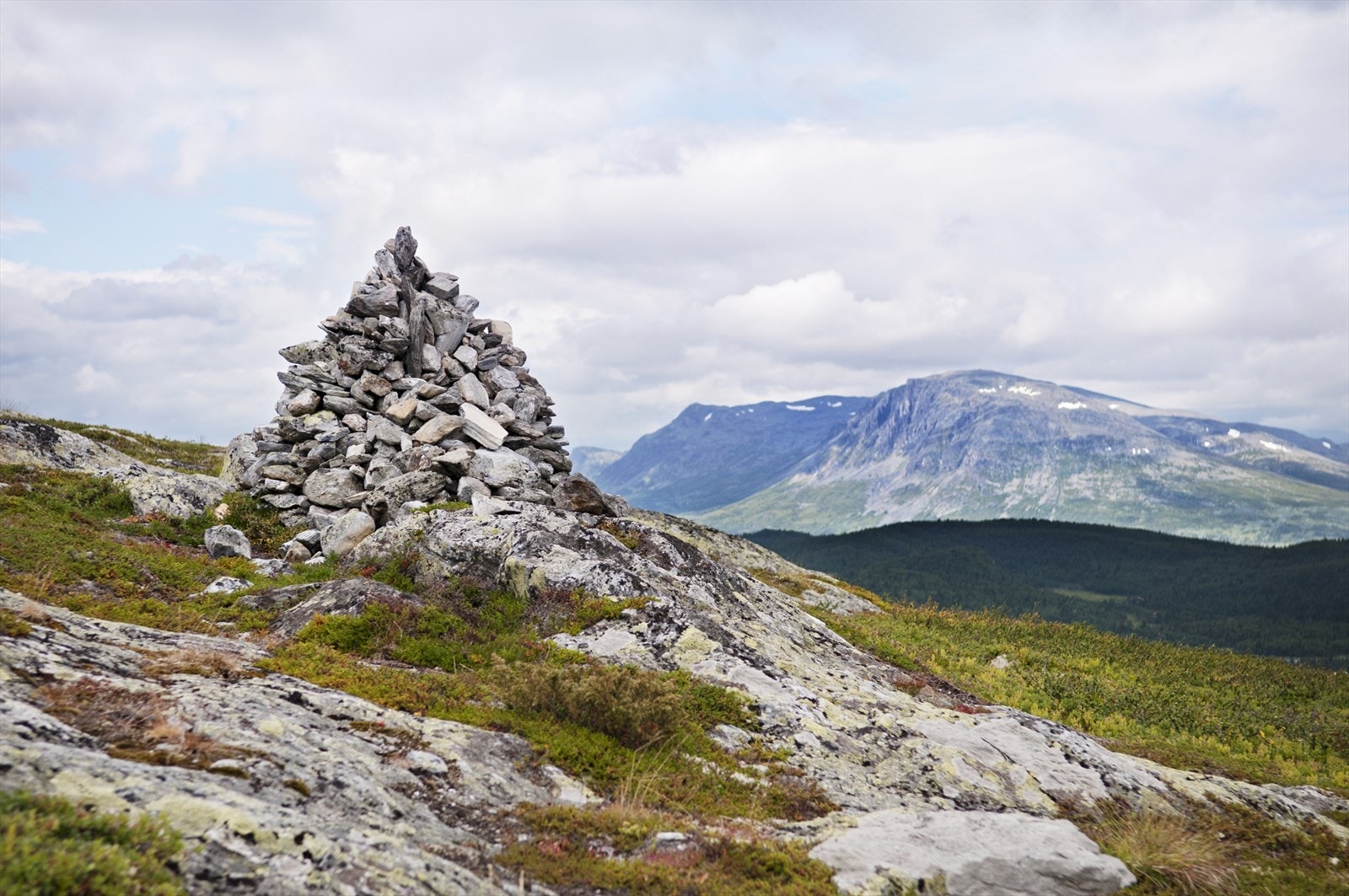 Bilde tatt fra Auenhaugen mot Skogshorn Galleribilde