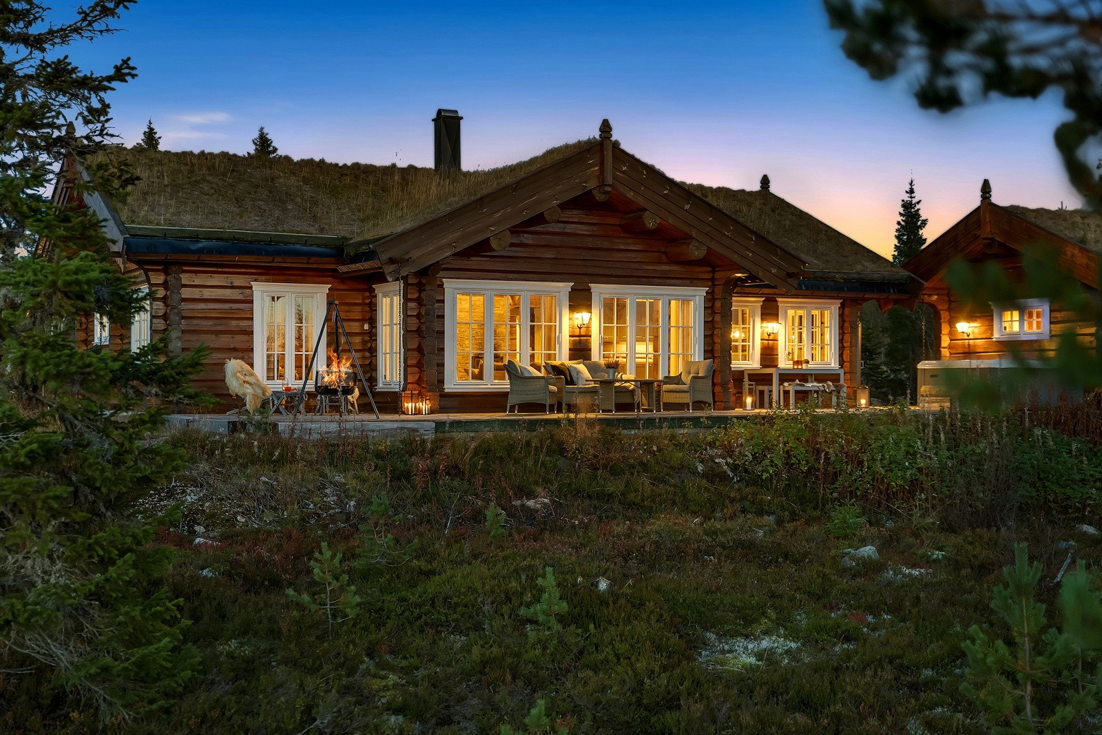 Flott laftet hytte beliggende i Trysil kommune! Galleribilde