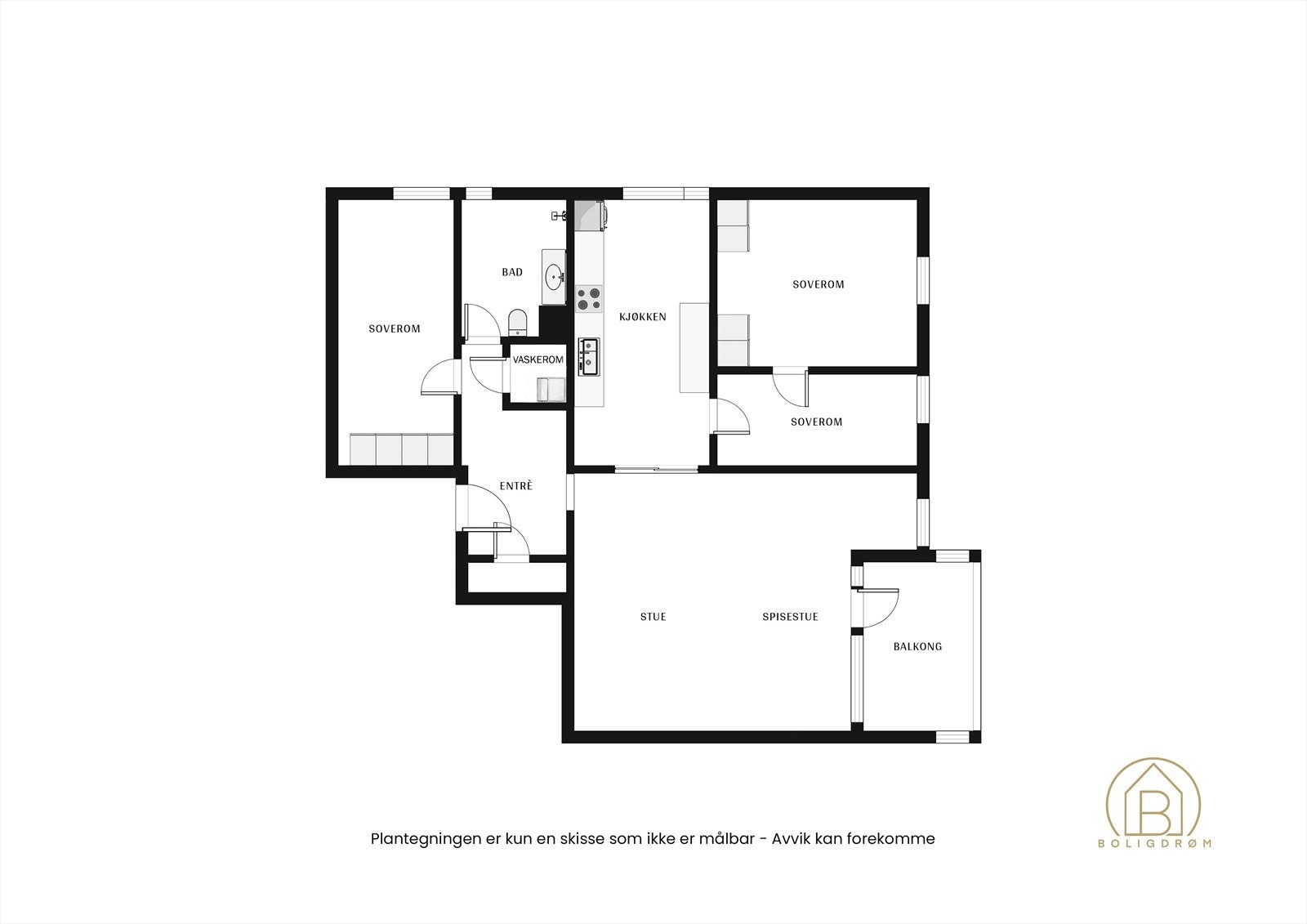 Plantegning. Galleribilde