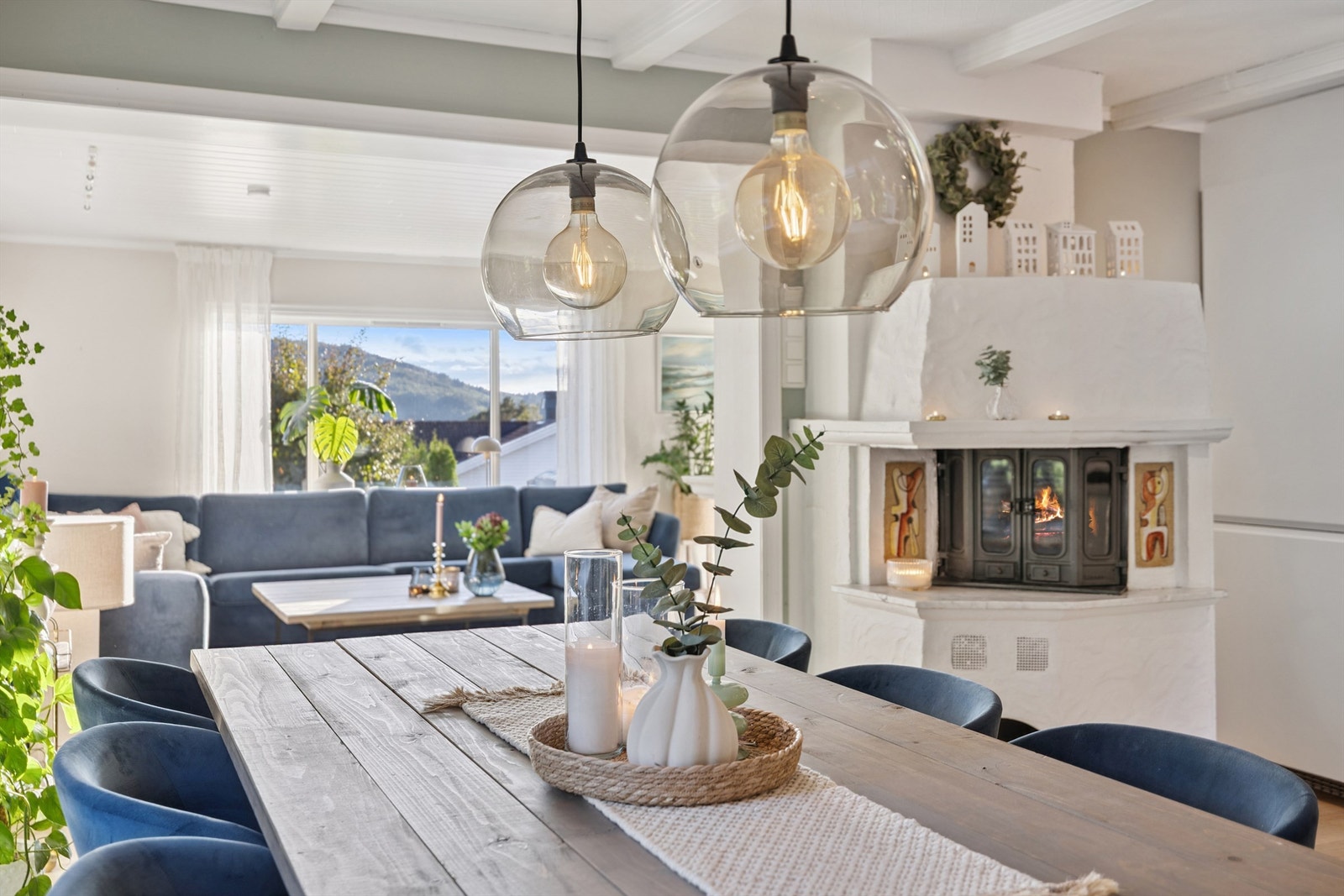 Her er det hyggelig å samle venner og familie rundt bordet! Galleribilde