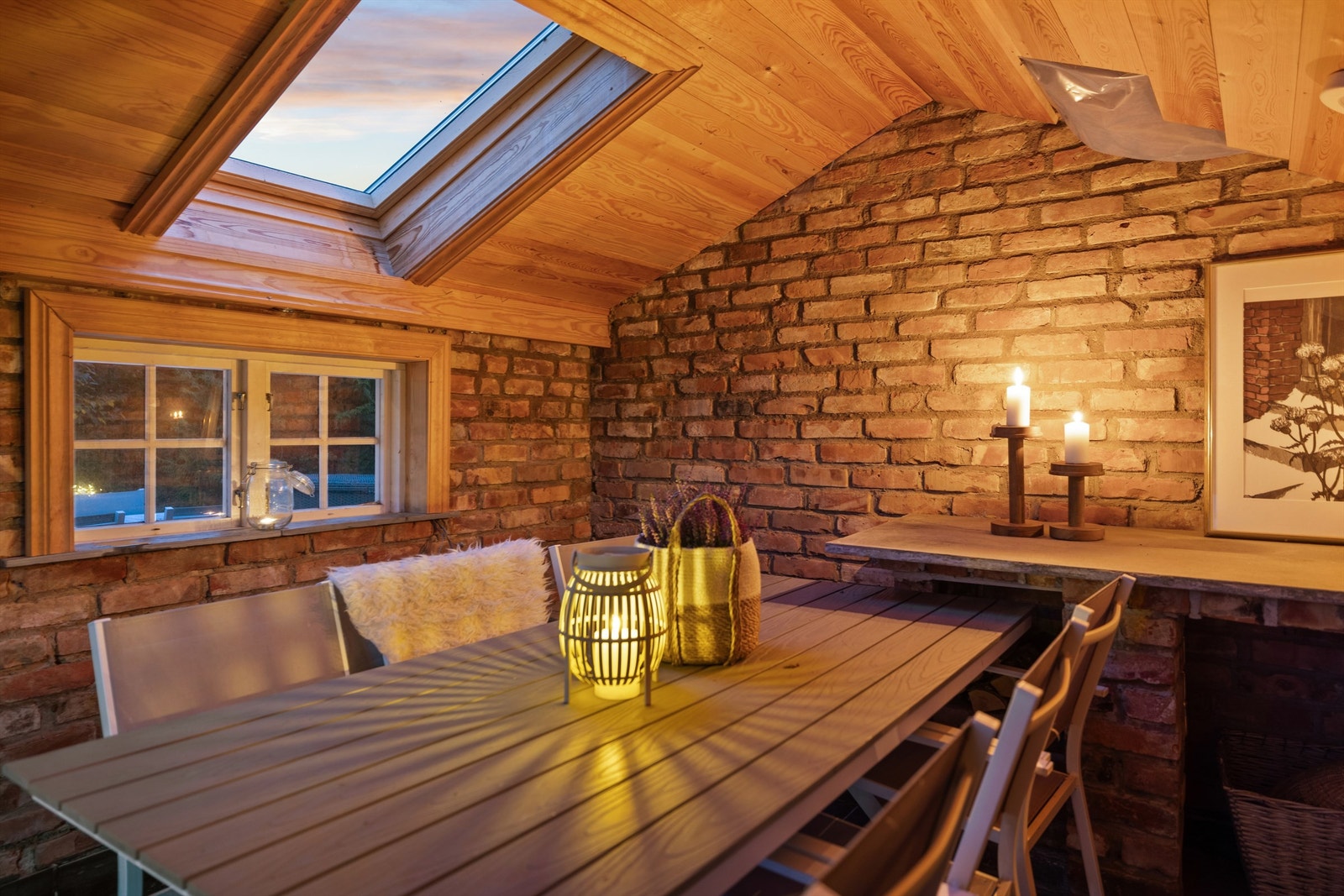 Her kan hyggelige kvelder nytes uansett vær! Galleribilde