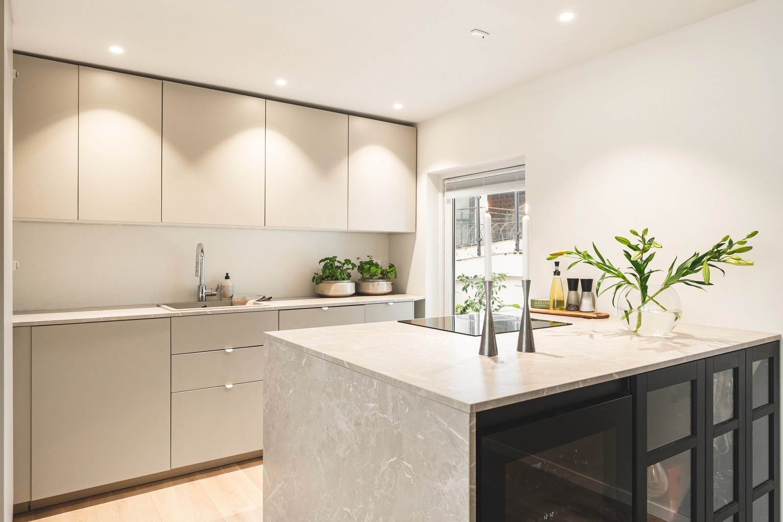 Her ligger alt til rette for å lage de herligste måltider. Galleribilde