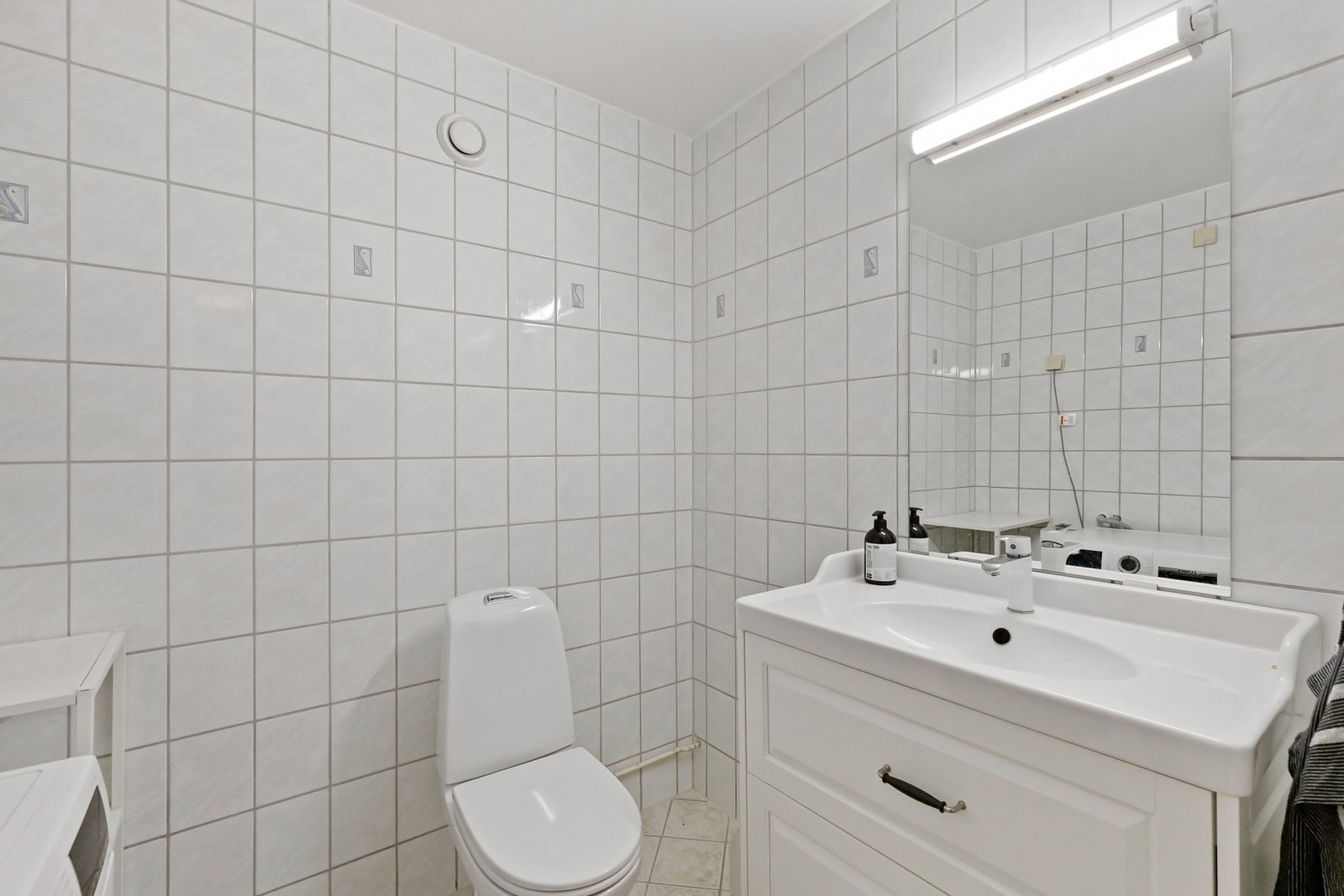 Opplegg for vaskemaskin. Galleribilde