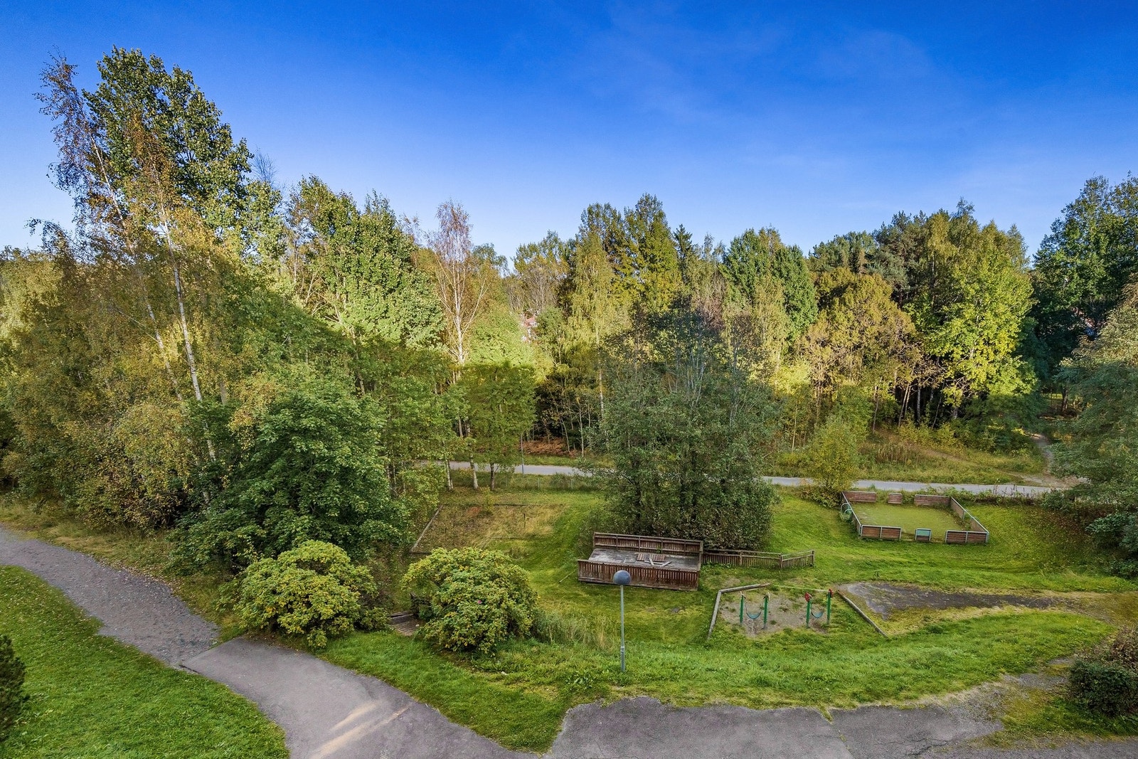 Utsikt fra balkongen. Galleribilde