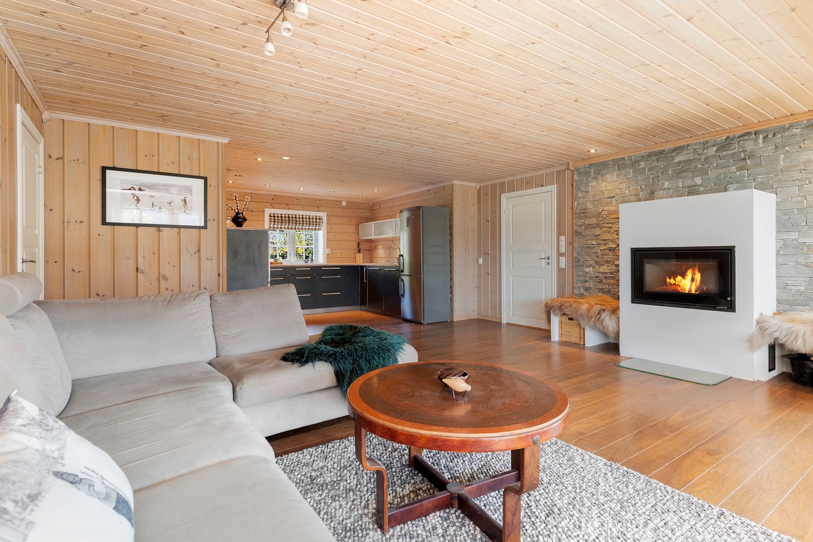 Her er det god plass til storfamilien. Galleribilde