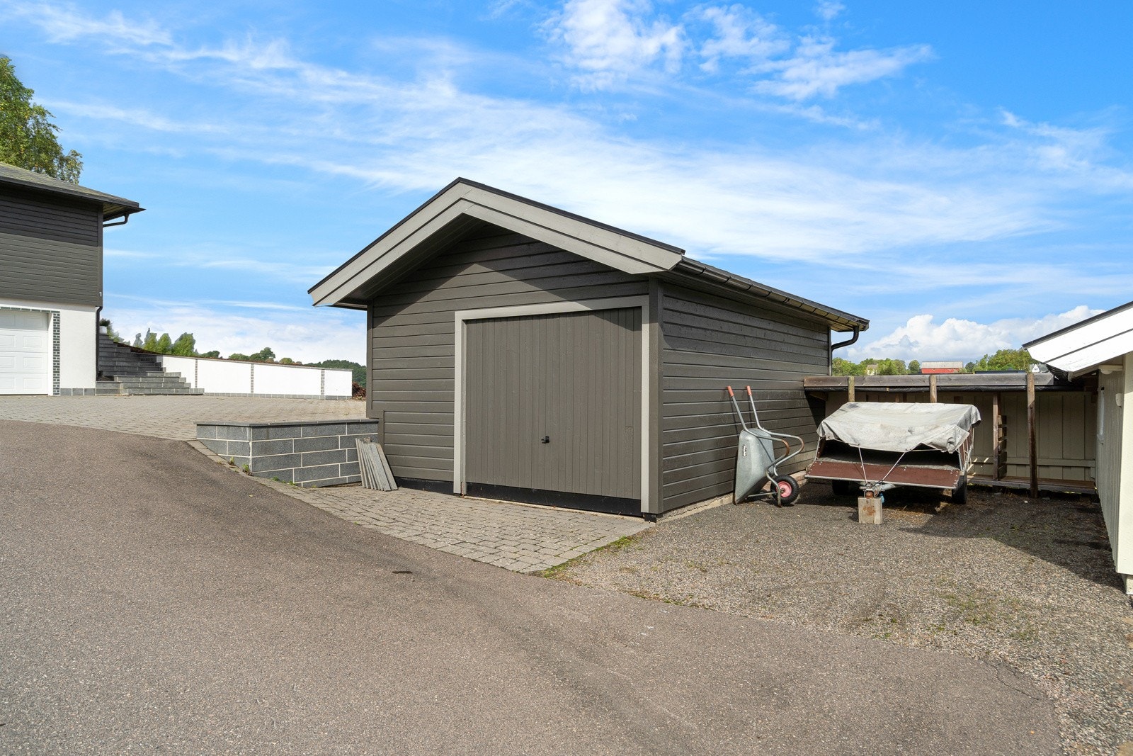 Frittliggende "ekstra" garasje - super for sykler, bil nr 3, tilhenger e.l. Galleribilde