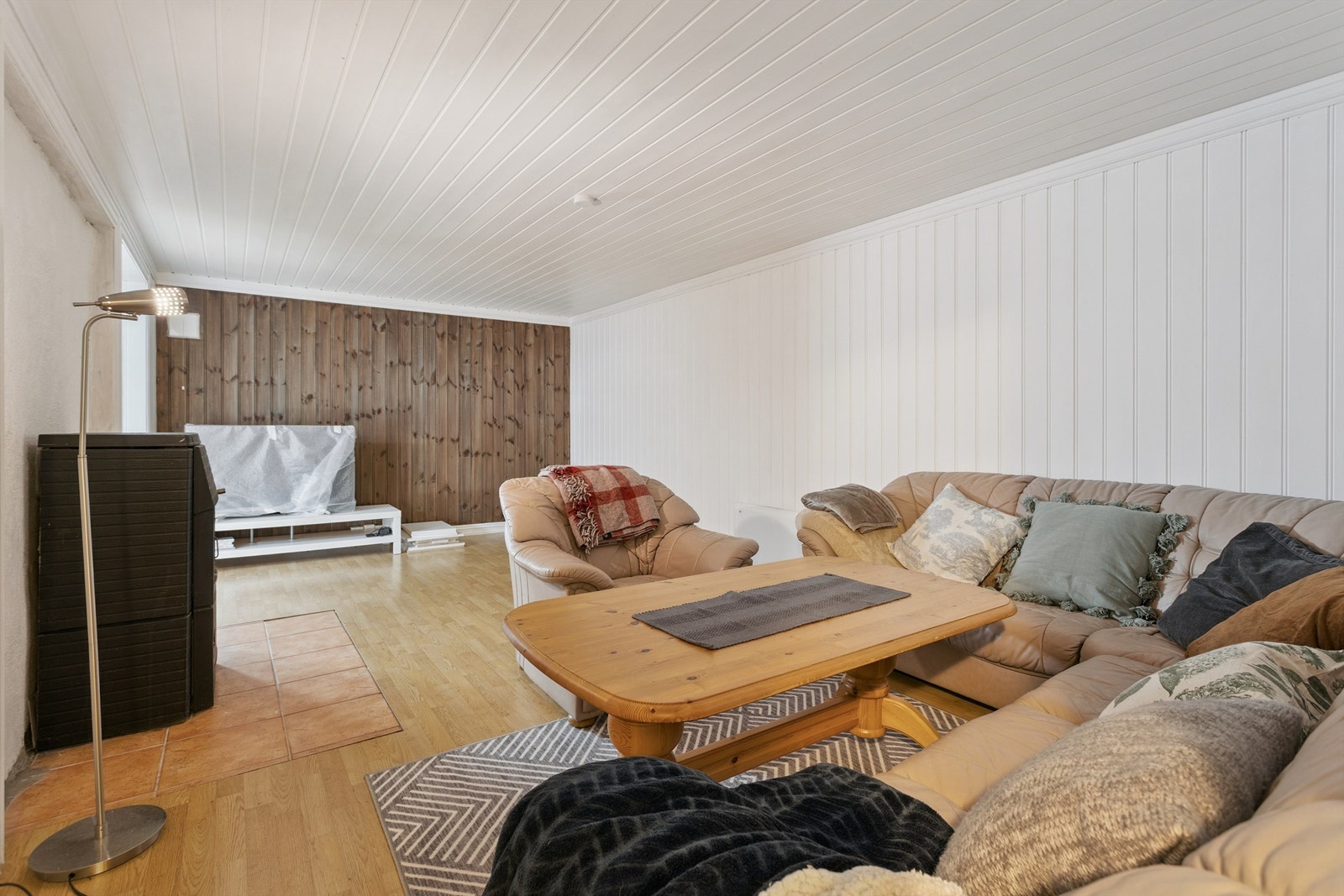 Kjellerommet har gode lagringsmuligheter. Galleribilde