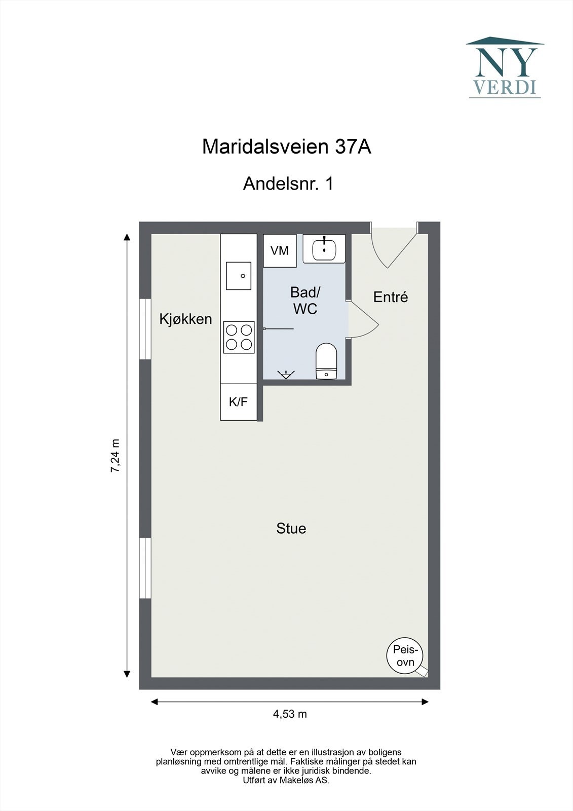 Plantegning. Galleribilde