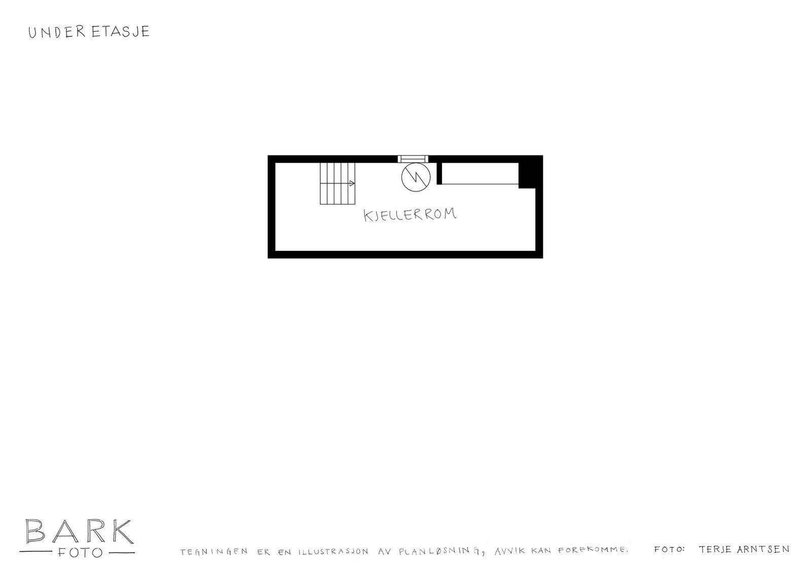 Plantegning - Krypkjeller Galleribilde