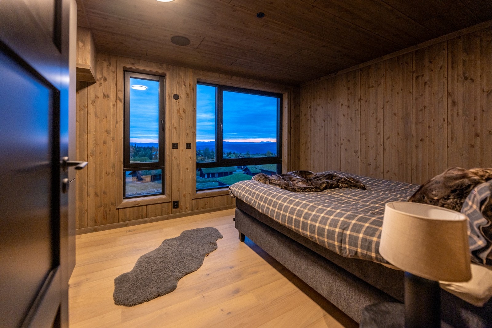 Flott utsikt fra soverommet Galleribilde