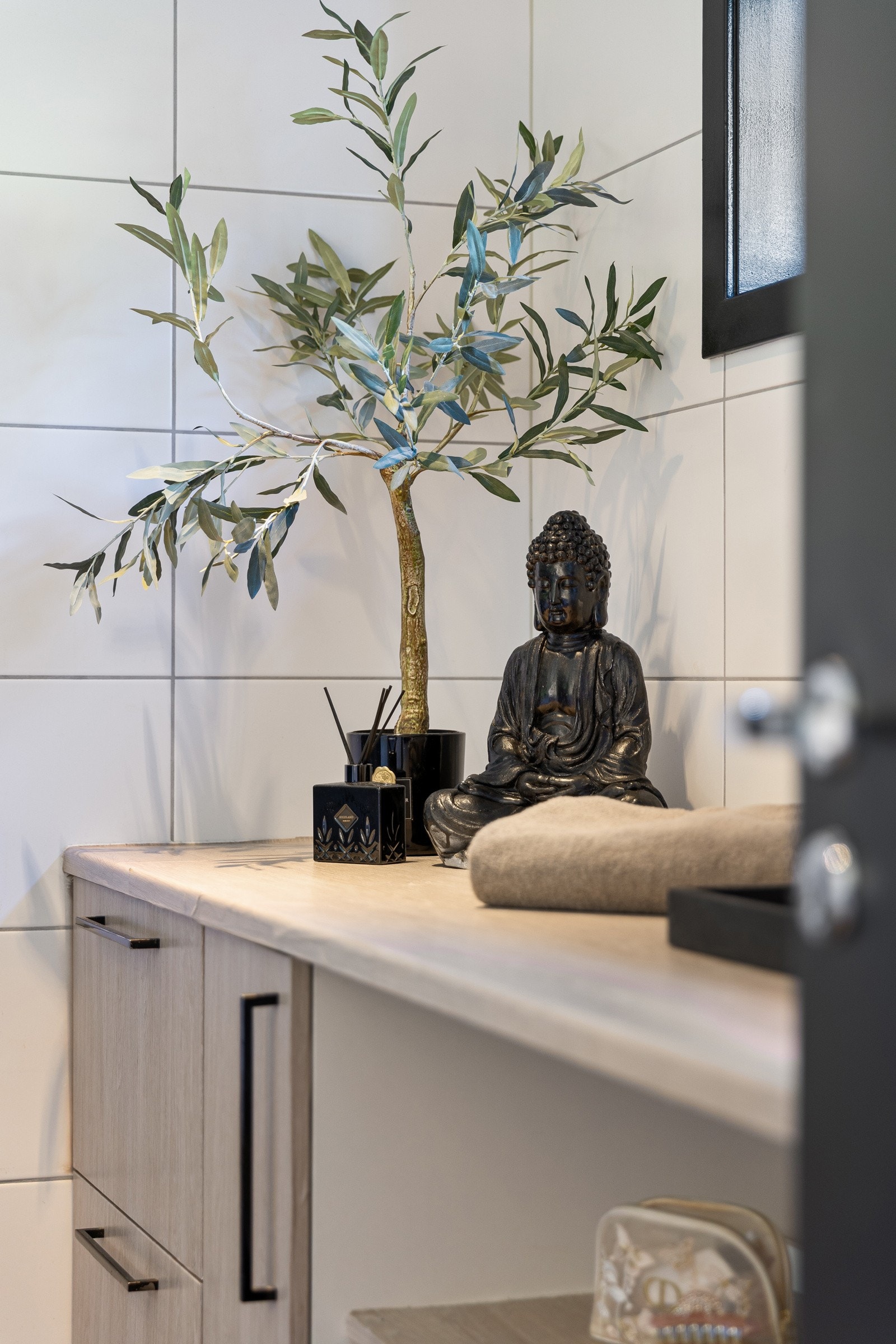 1. etasje: Detaljbilde fra badet Galleribilde