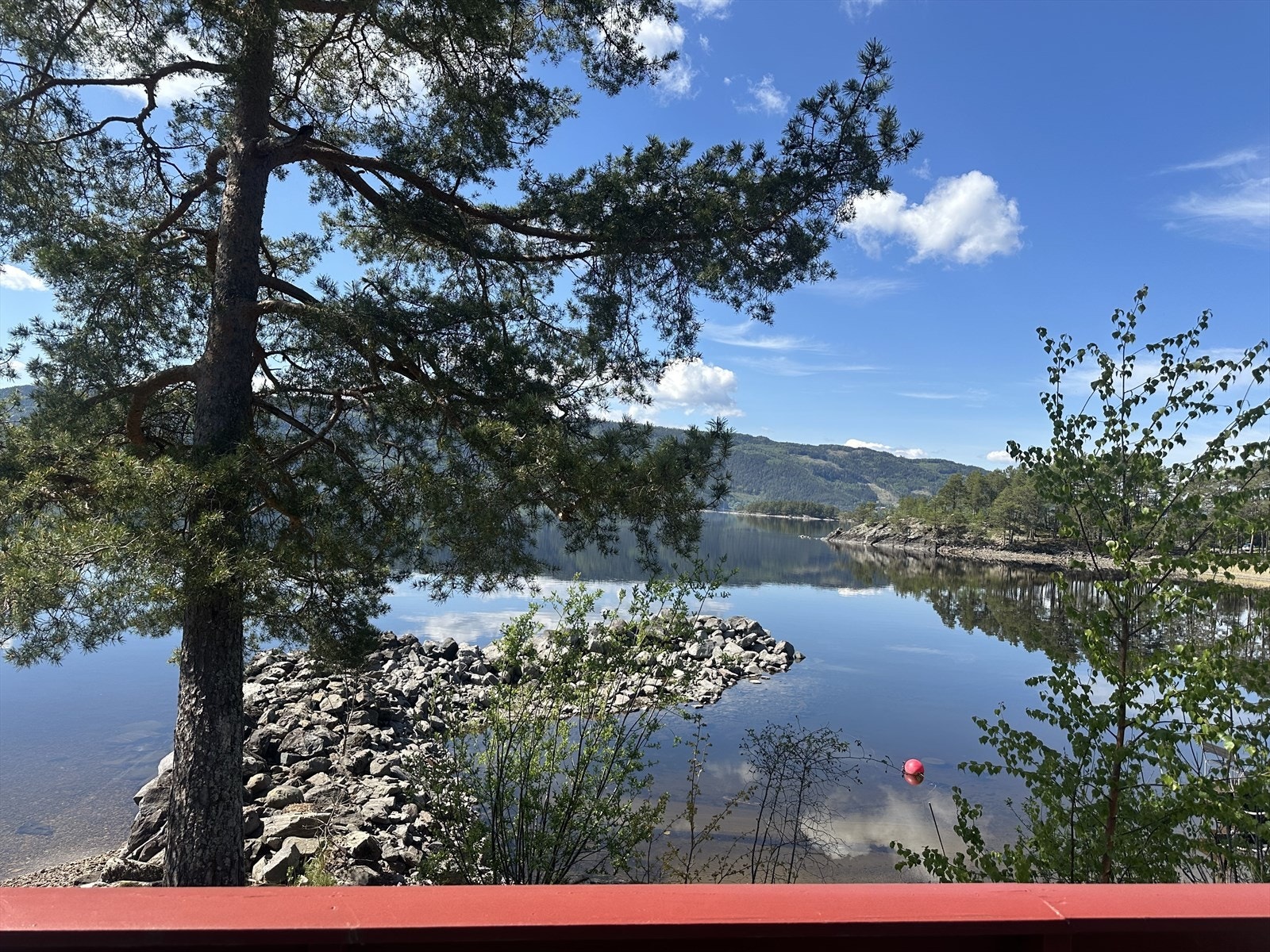Utsikten fra veranda på anneks. Galleribilde