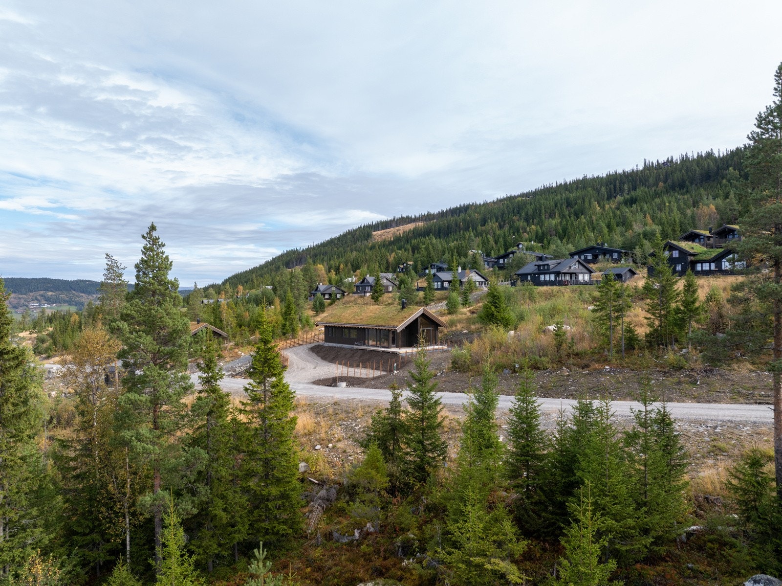 På sommerstid, høst og vår har du gangavstand til Nesfjellet Golf med bl.a. golfcaféen som et hyggelig samlingssted. Galleribilde