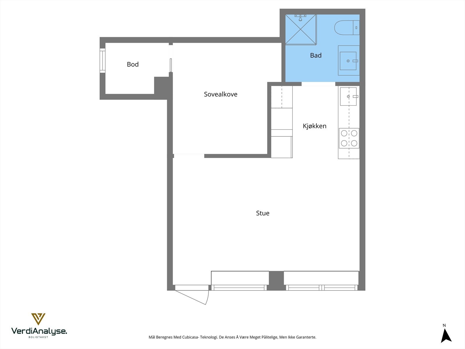 Planskisse Galleribilde