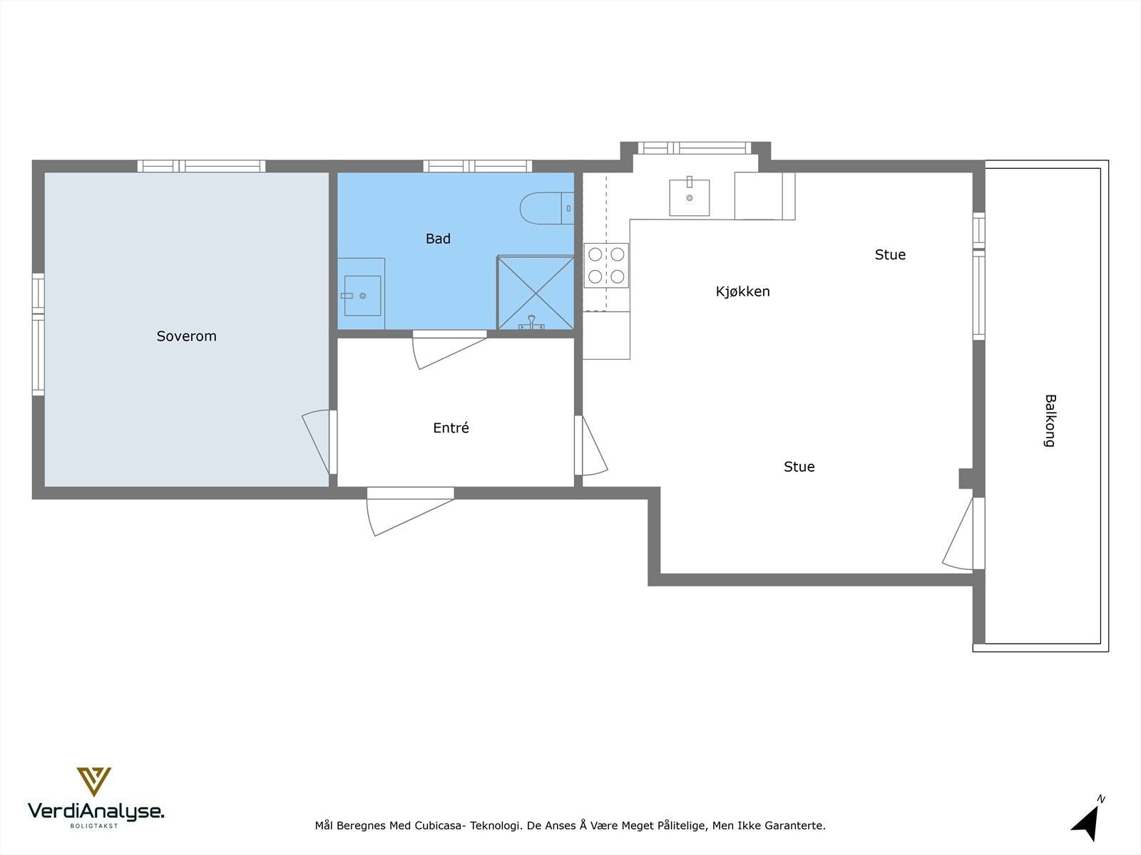 Planskisse Galleribilde