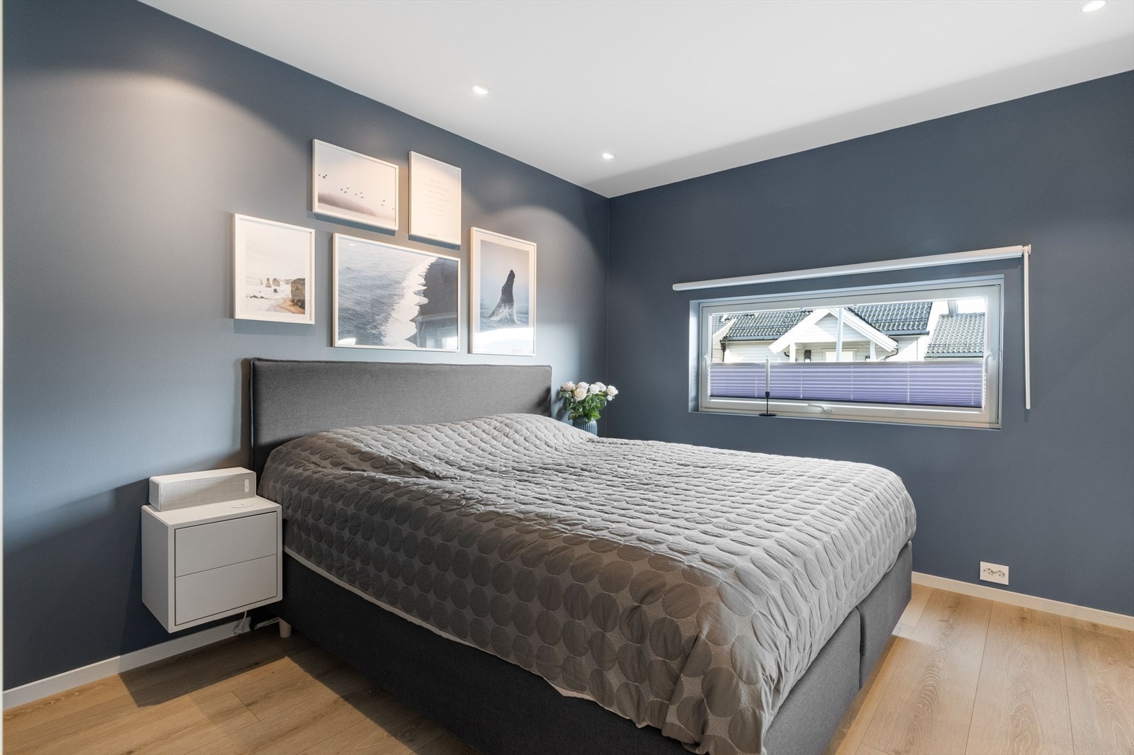 Det største soverommet er på 12 kvm og har god plass til dobbelseng og garderobe. Galleribilde