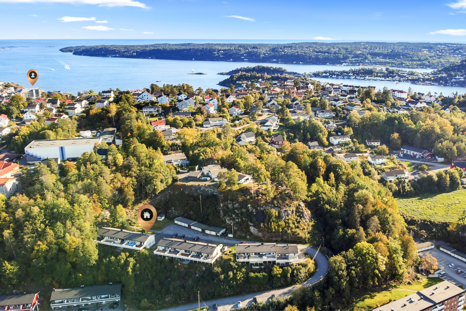 Kort vei å gå/sykle til alt av fasiliteter. Barnevennlig område. Galleribilde