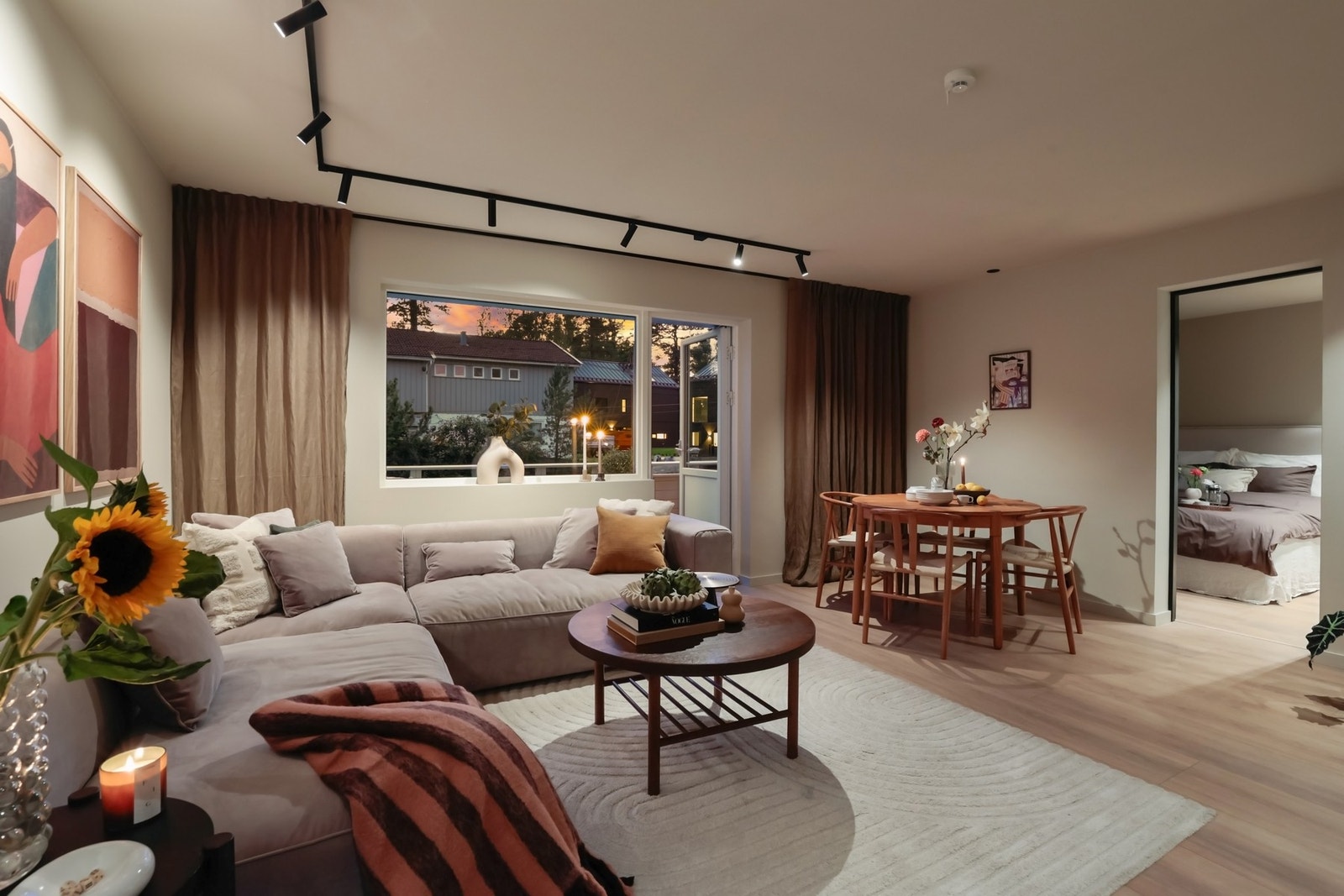 Kveldsstemning Galleribilde