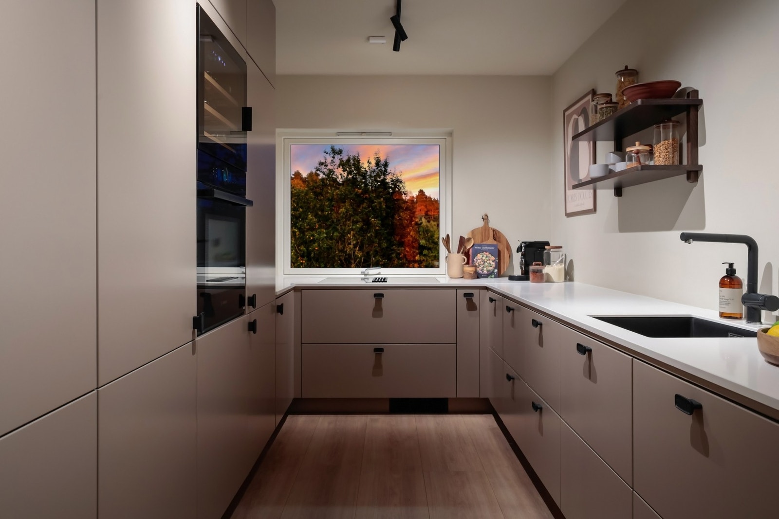 Kveldsstemning Galleribilde