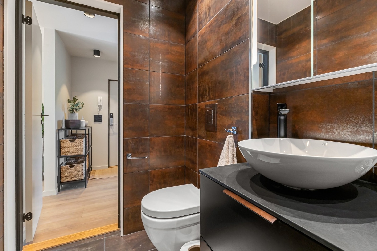 Baderommet ble pusset opp i 2013 Galleribilde