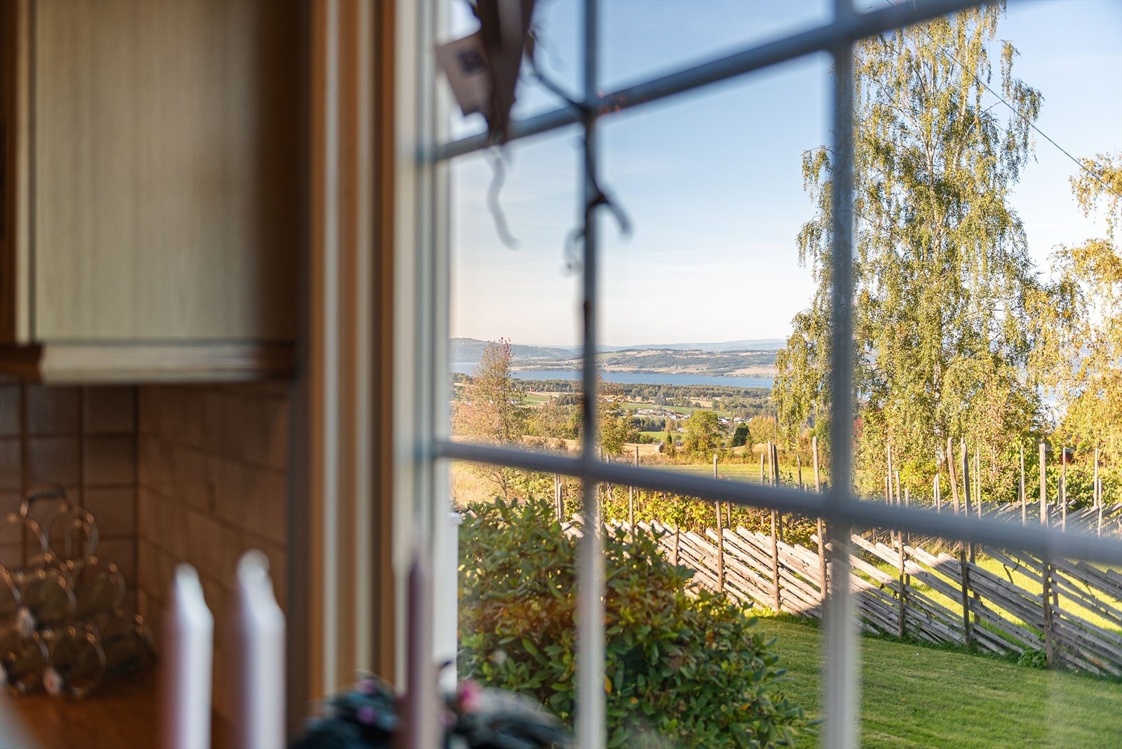 Utsikten fra kjøkkenet er fantastisk. Galleribilde