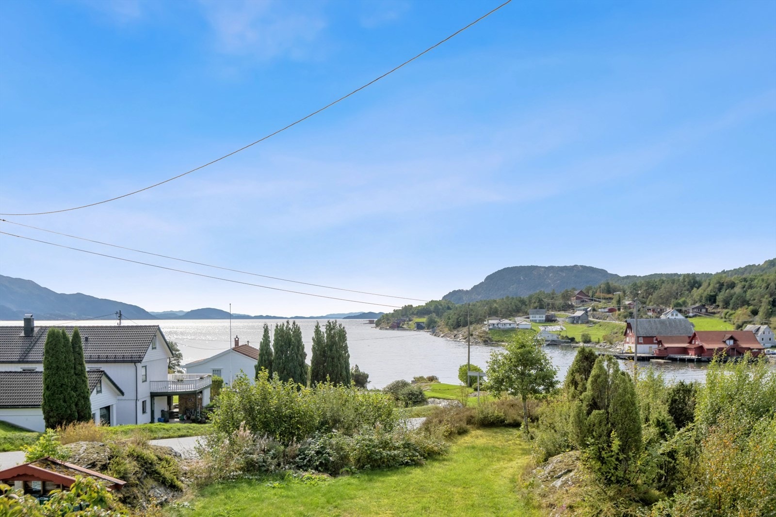 Her har man sjøutsikt og gode solforhold! Galleribilde