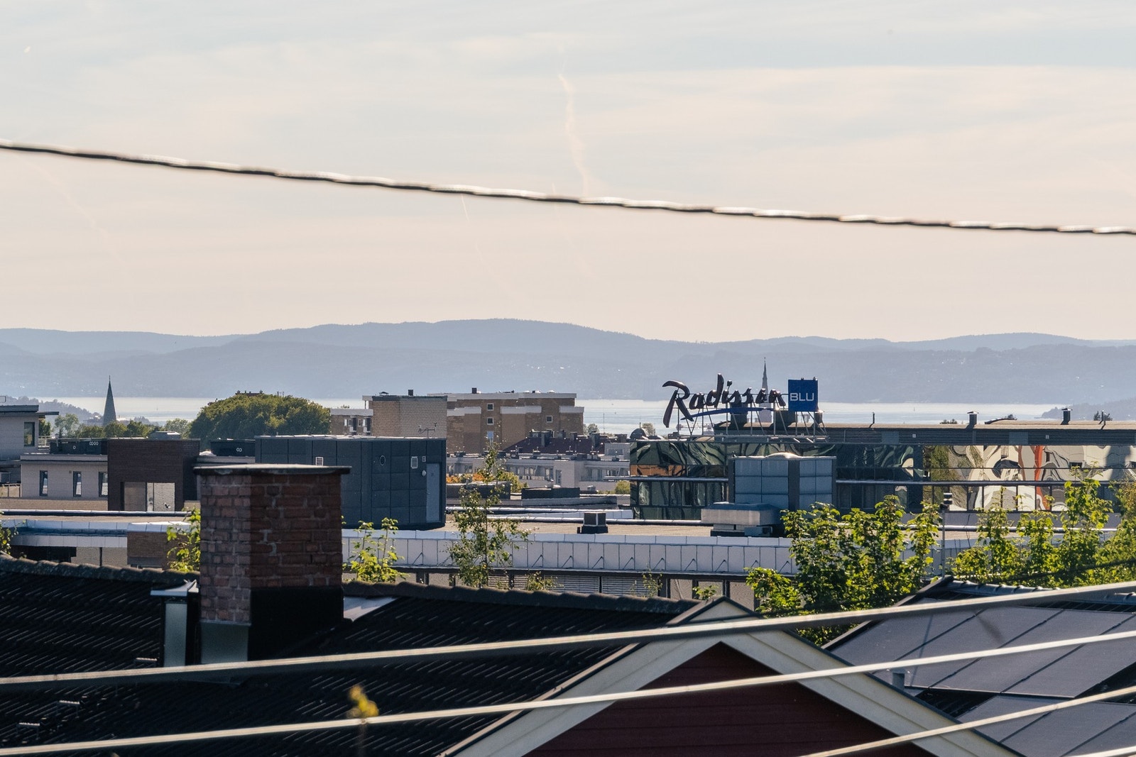 Flott utsyn mot Oslo by og fjord. Galleribilde