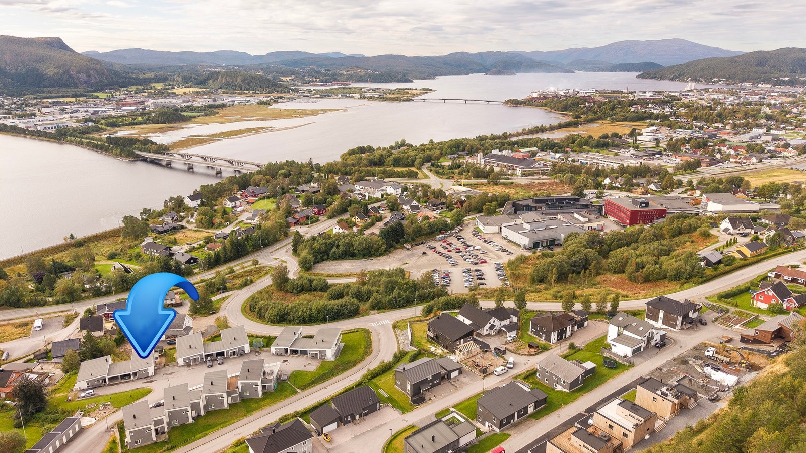 Oversiktsbilde av nærmiljøet Galleribilde