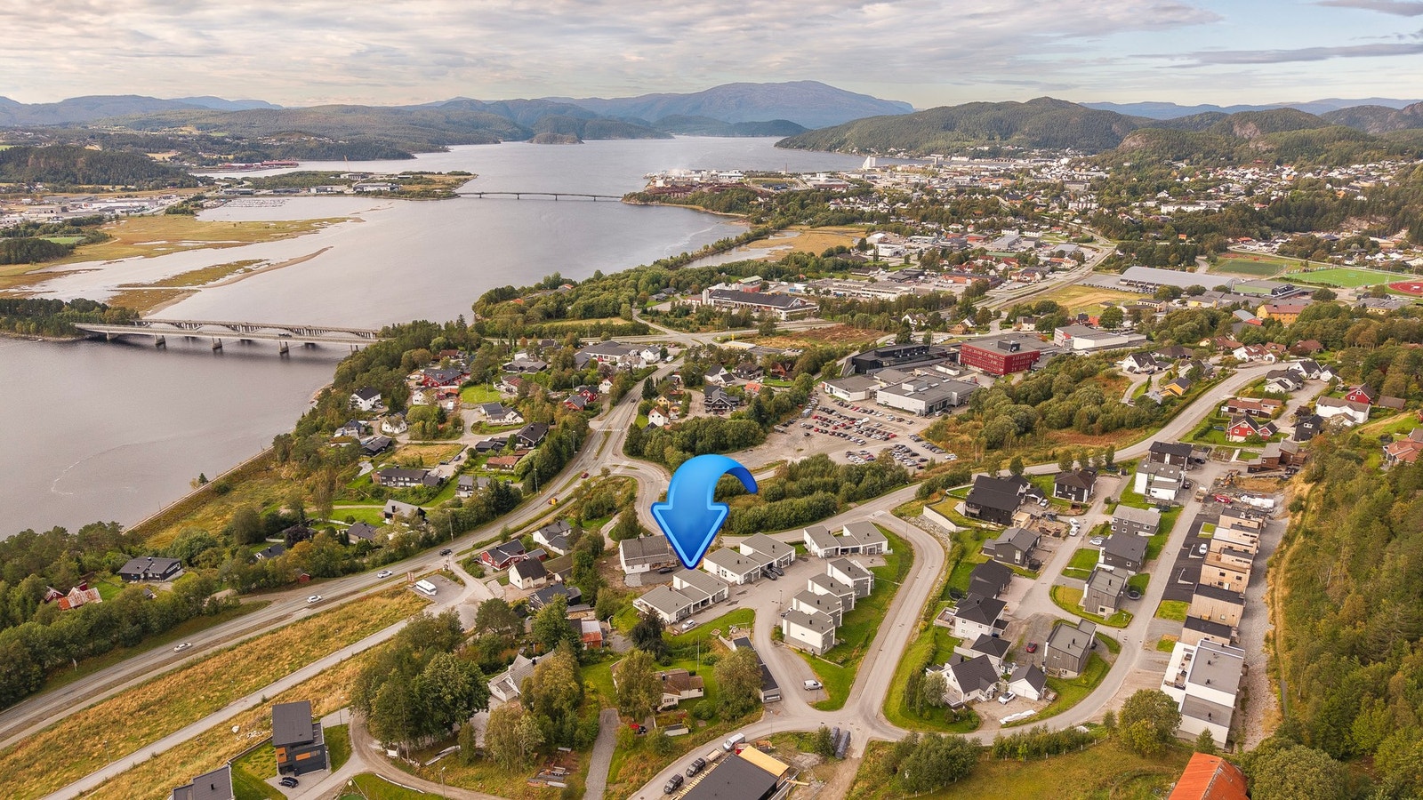 Det er gode lys- og solforhold på eiendommen Galleribilde