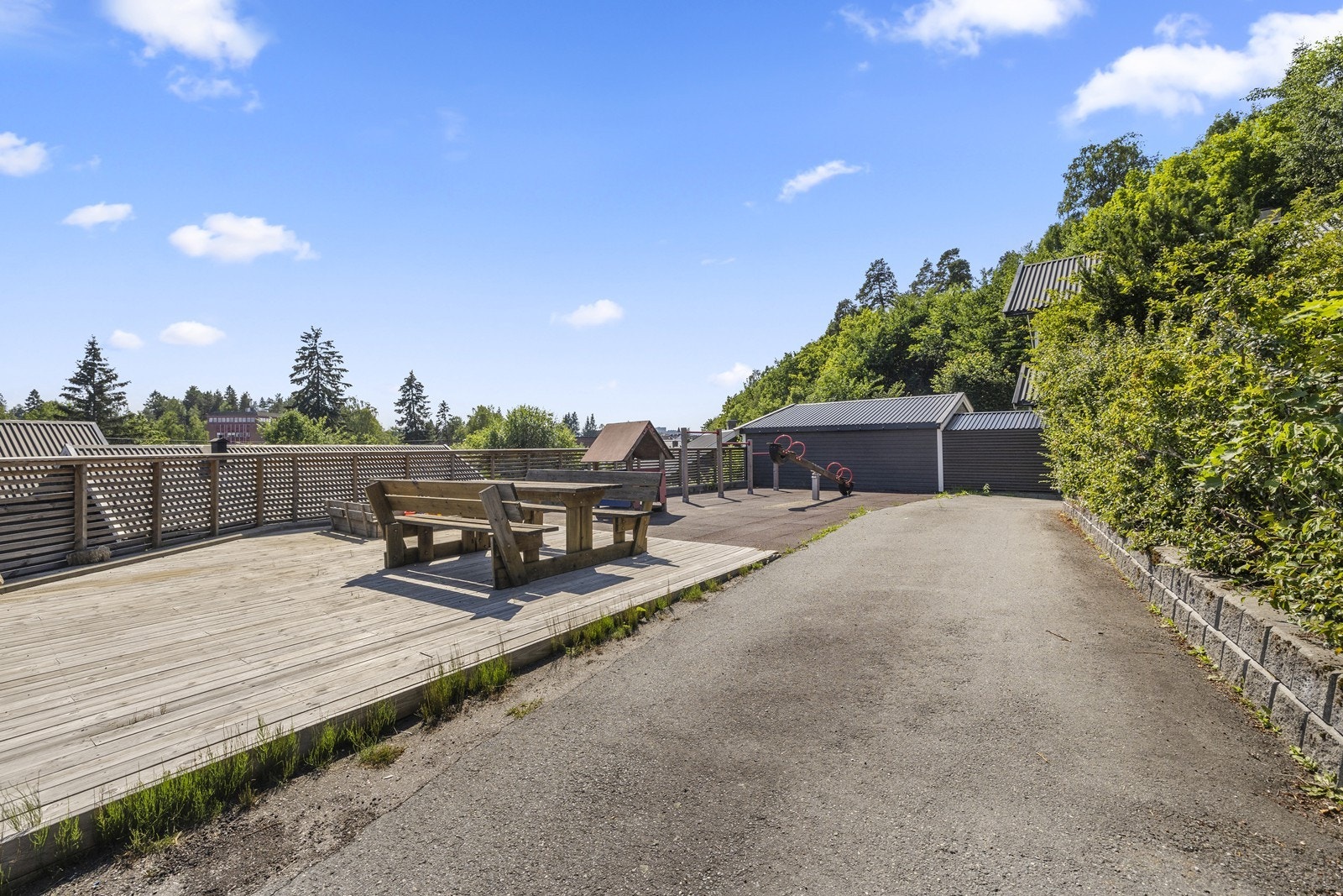 Hyggelig uteplasser i nærområdet Galleribilde