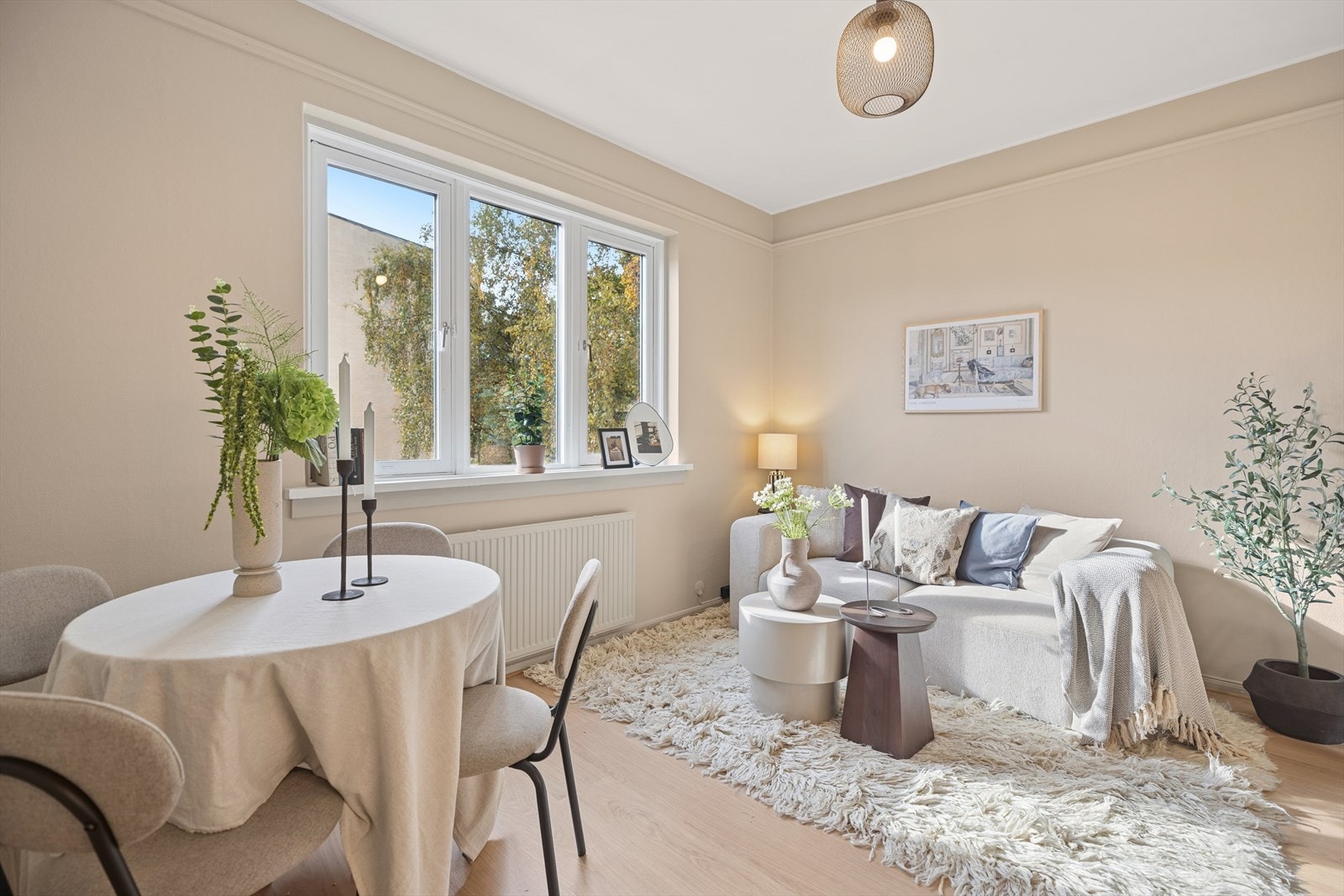 En arealeffektiv 1-roms med god planløsning. Galleribilde