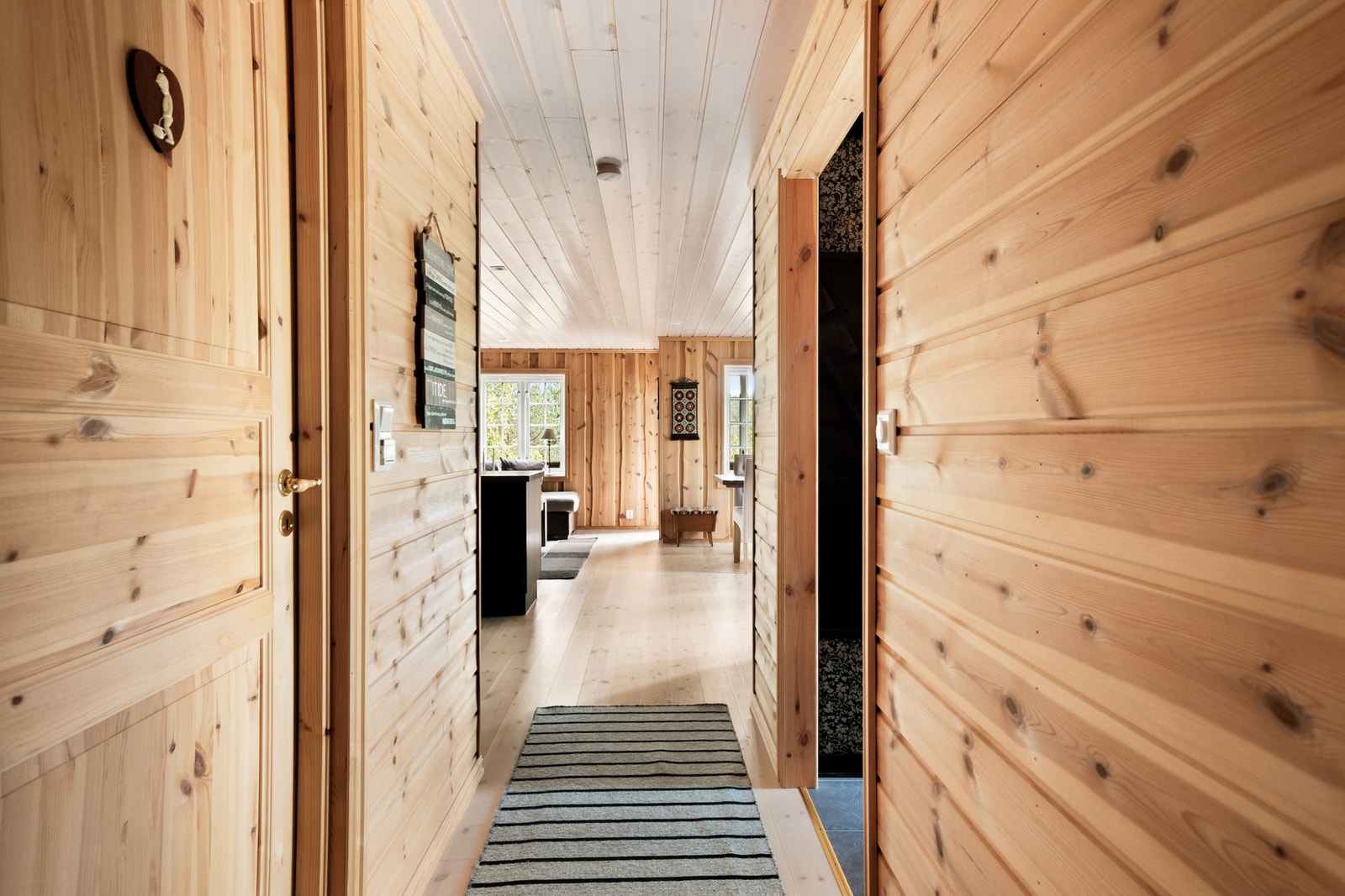 I hovedetasjen er det to soverom. Galleribilde